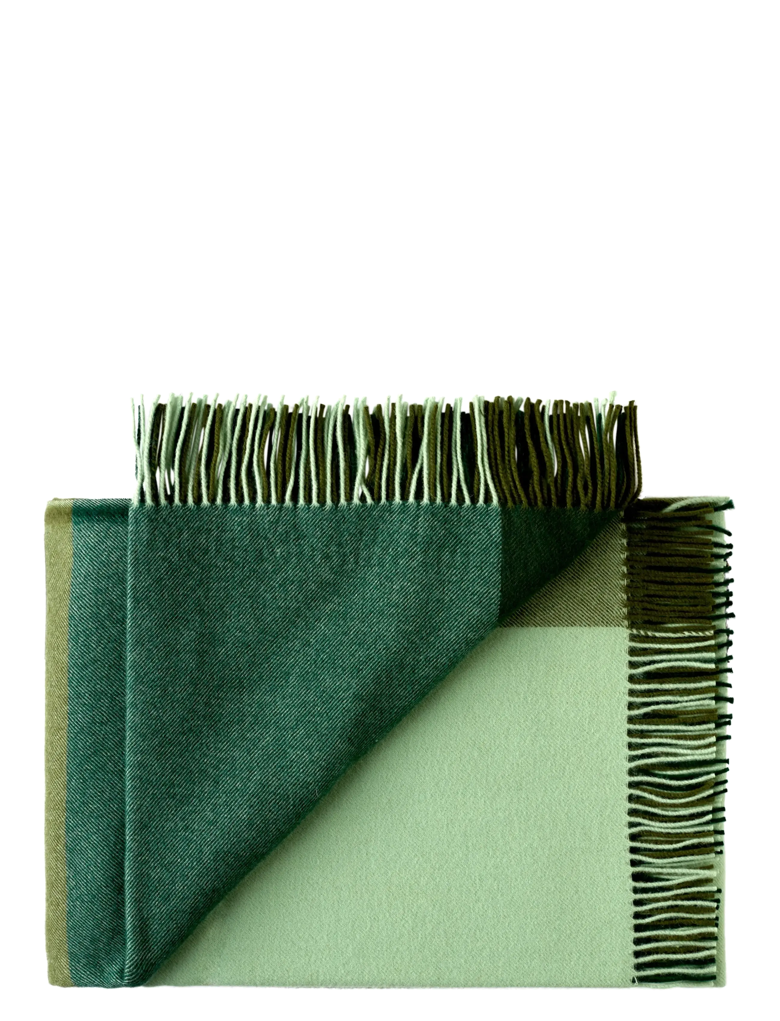 Silkeborg Uldspinderi Miami 130x190 cm - Lauke - HAZE GREEN / green