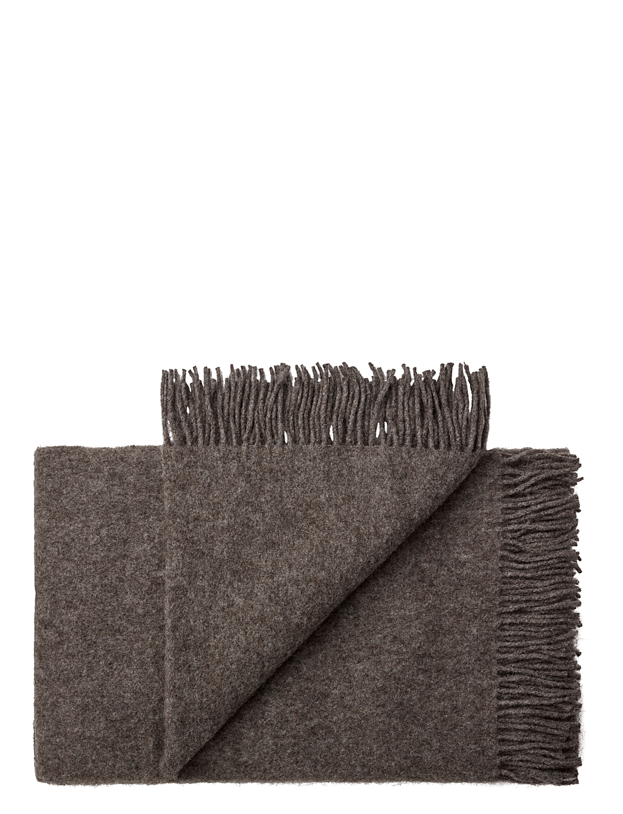 Silkeborg Uldspinderi - Oxford 140x240 cm - decken - 0409 dark grey - 0