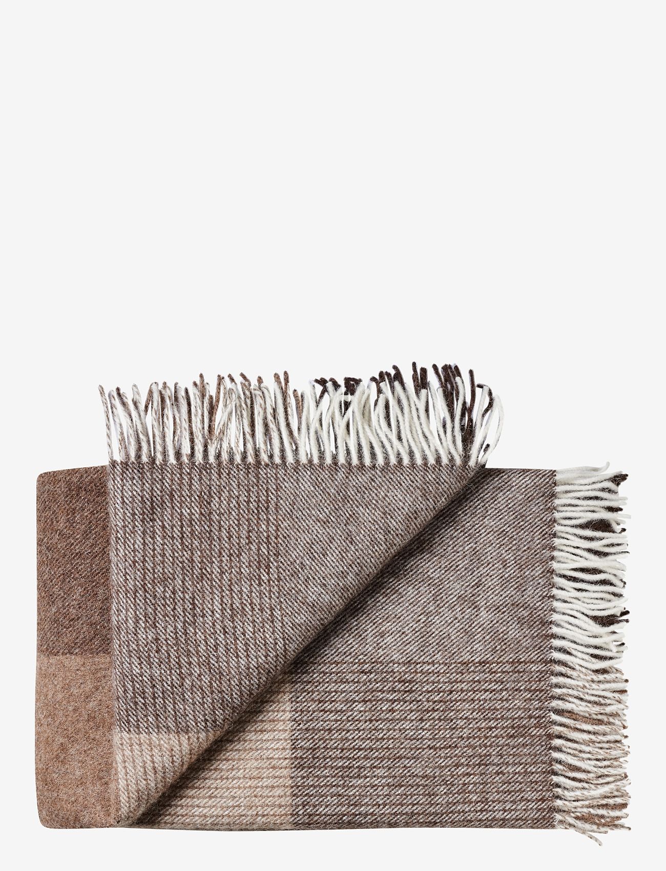 Silkeborg Uldspinderi - Oxford 140x240 cm - tekid ja katted - 5104 shades brown - 0