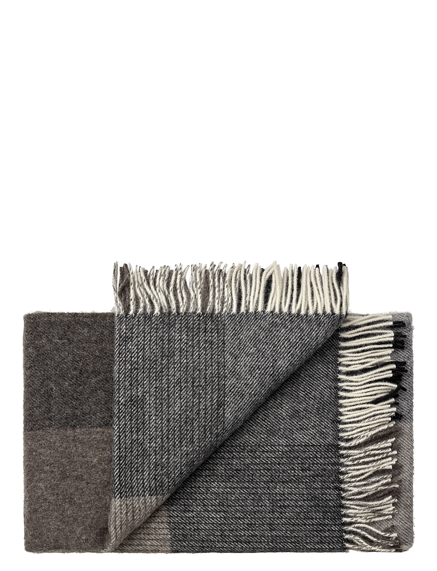Silkeborg Uldspinderi - Oxford 140x240 cm - decken - 5304 dark grey - 0