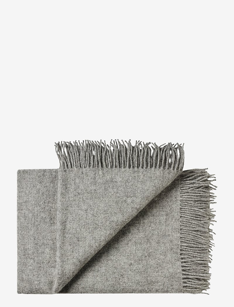 Silkeborg Uldspinderi - Samsø 140x240 cm - decken - nordic grey - 0