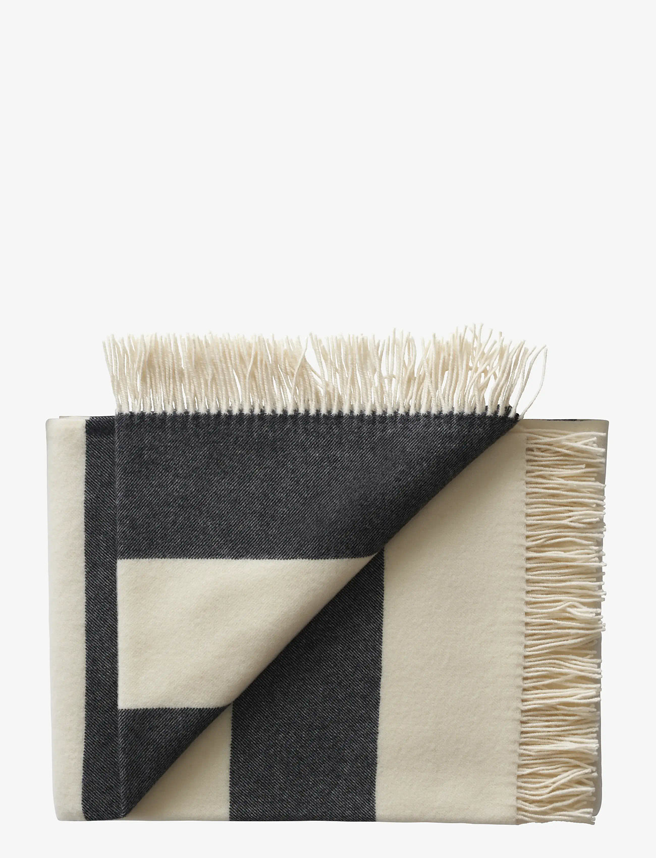 Silkeborg Uldspinderi - The Sweater 130x190 cm - tekstiilid välitingimustes - black - 1