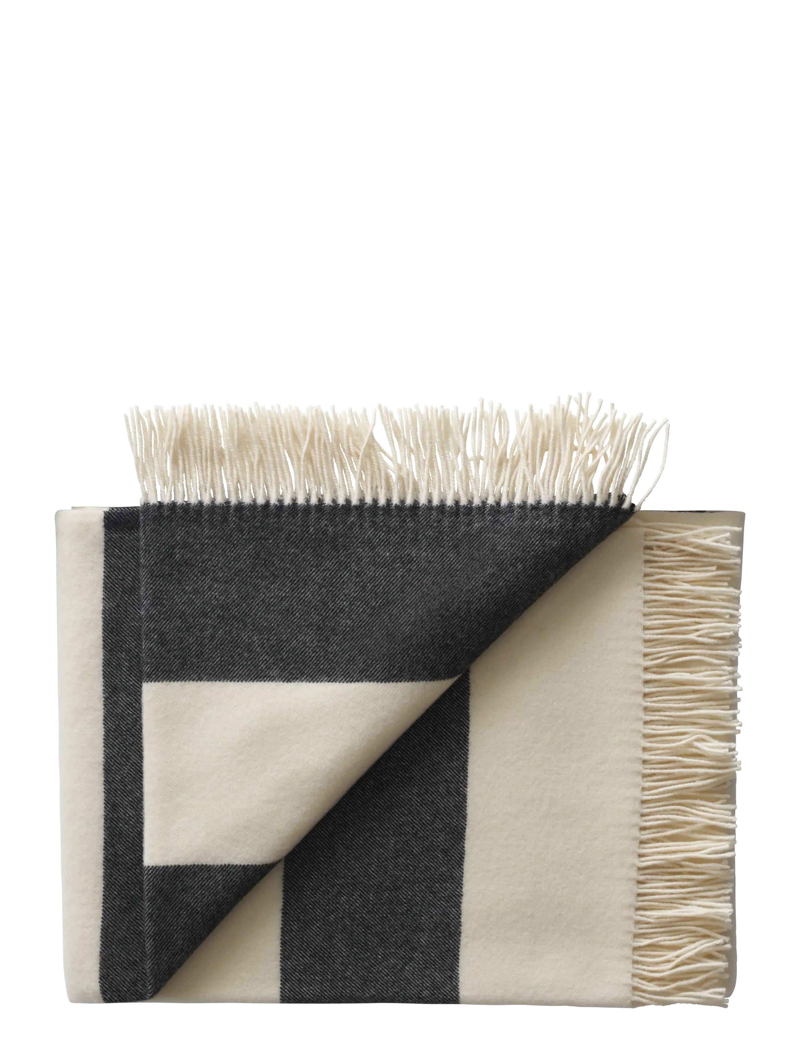 Silkeborg Uldspinderi The Sweater 130x190 cm - Decken - BLACK / multi