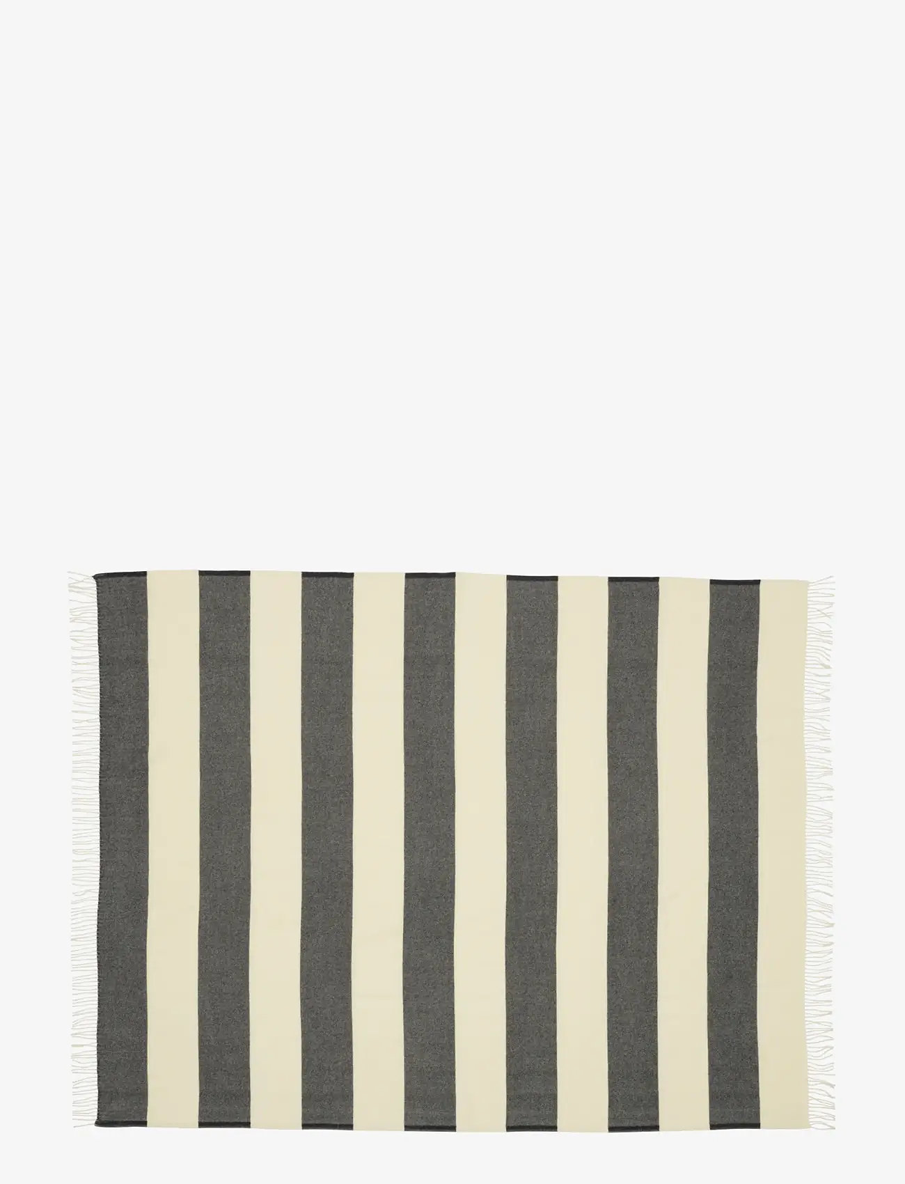 Silkeborg Uldspinderi - The Sweater 130x190 cm - tekstiilid välitingimustes - black - 2