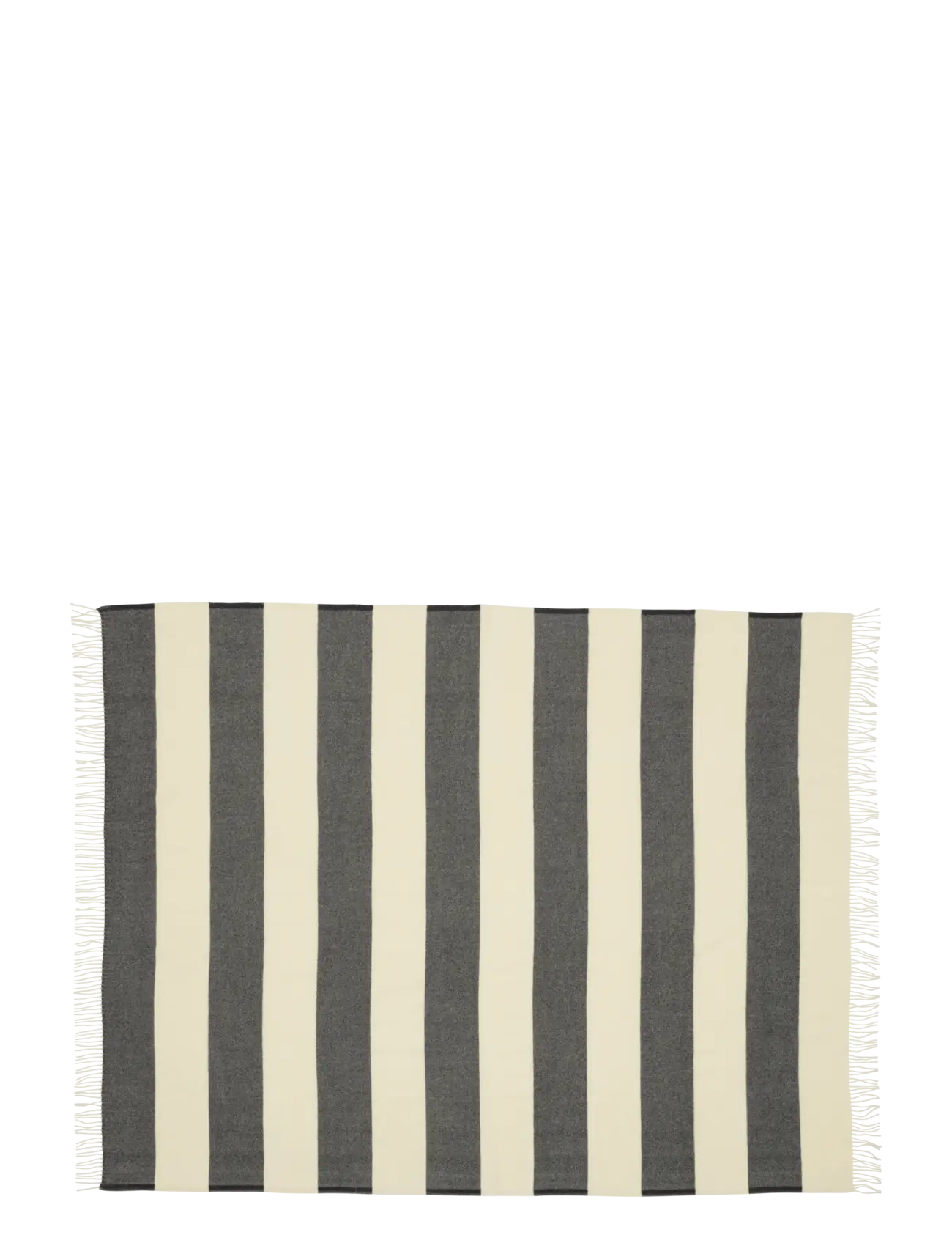 Silkeborg Uldspinderi - The Sweater 130x190 cm - udendørstekstiler - black - 2