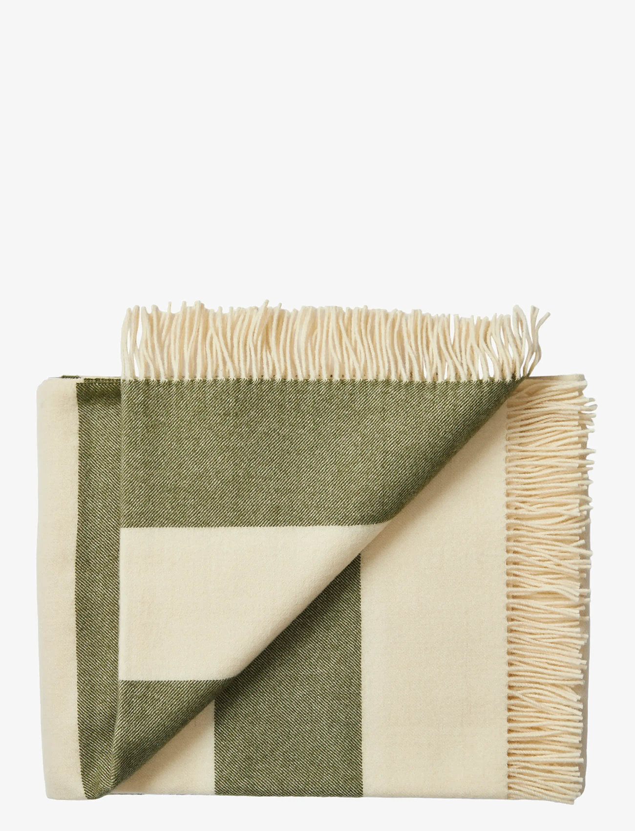 Silkeborg Uldspinderi - The Sweater 130x190 cm - udendørstekstiler - green - 1