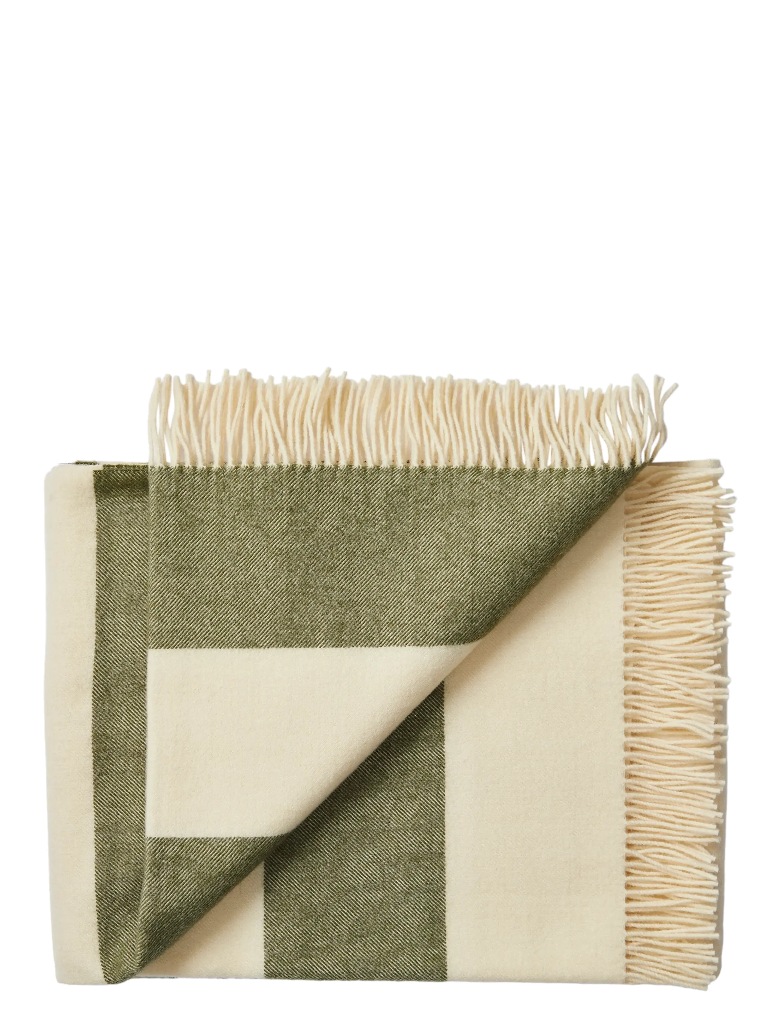 Silkeborg Uldspinderi The Sweater 130x190 cm - Silkeborg Uldspinderi - GREEN / khaki/green