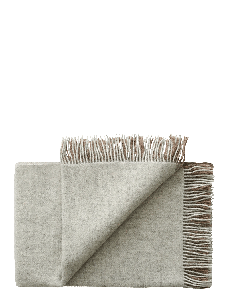 Silkeborg Uldspinderi - Drejø 140x240 cm - plaider - camel - 0