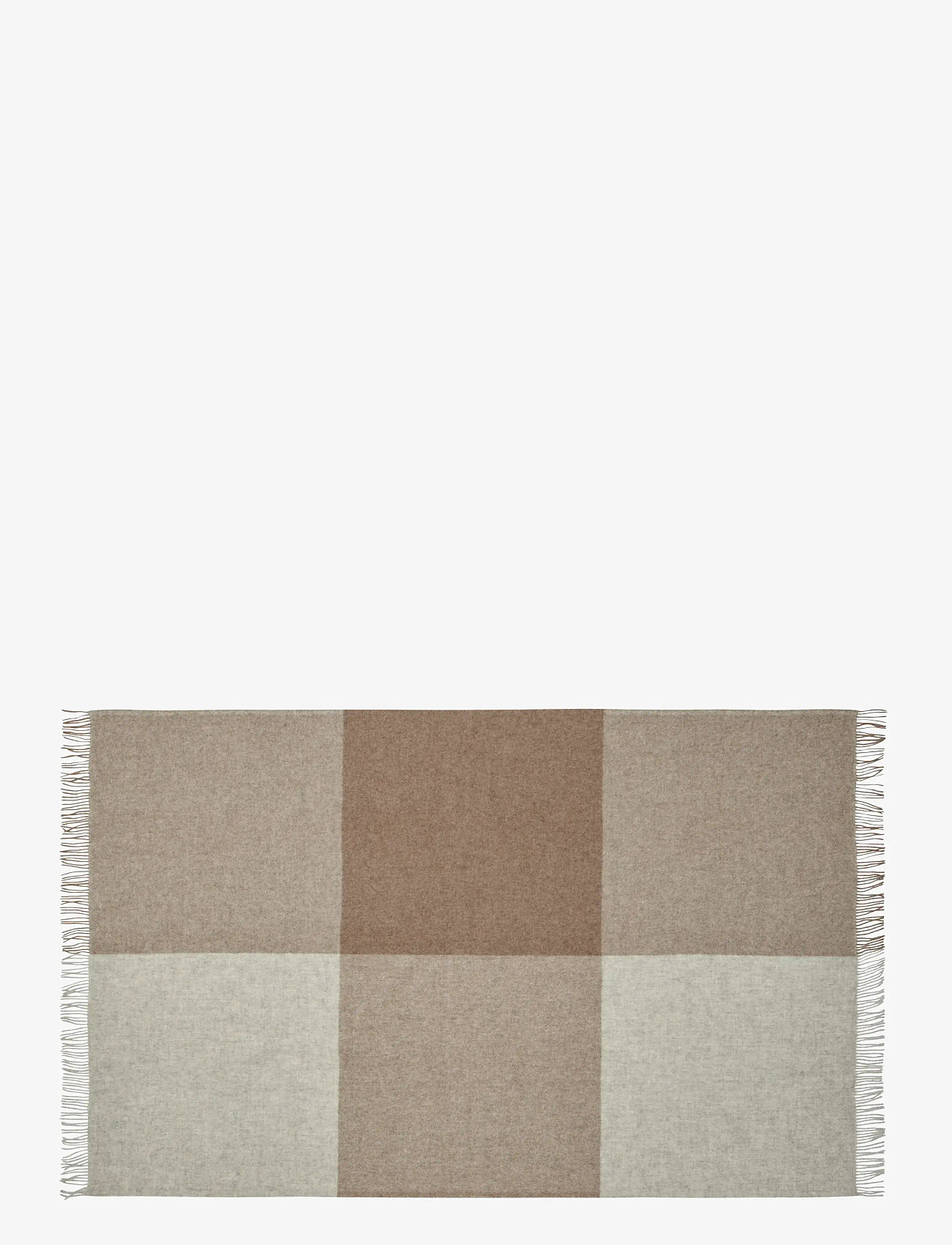 Silkeborg Uldspinderi - Drejø 140x240 cm - plaider - camel - 1