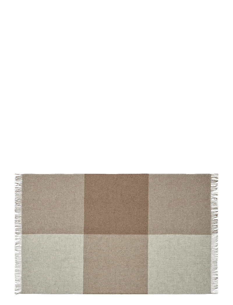 Silkeborg Uldspinderi - Drejø 140x240 cm - plaider - camel - 1