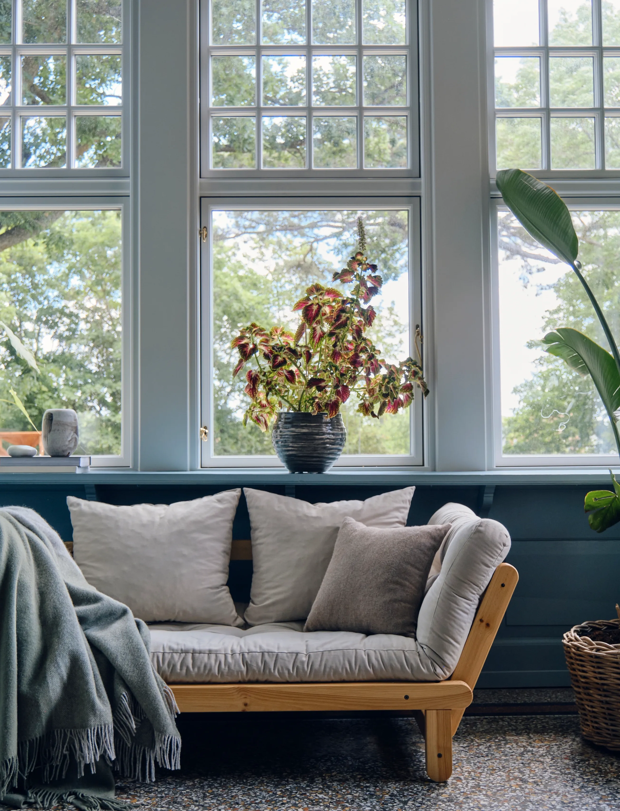 Silkeborg Uldspinderi - Drejø 140x240 cm - decken - sage - 3