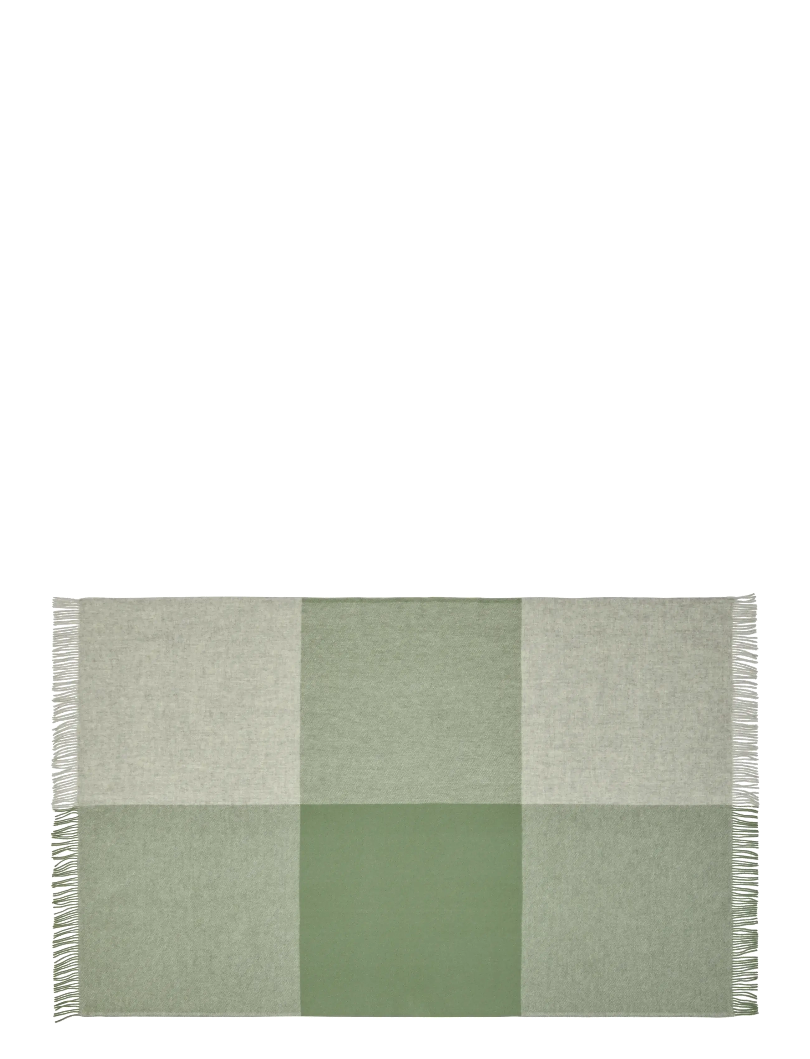 Silkeborg Uldspinderi - Drejø 140x240 cm - decken - sage - 2