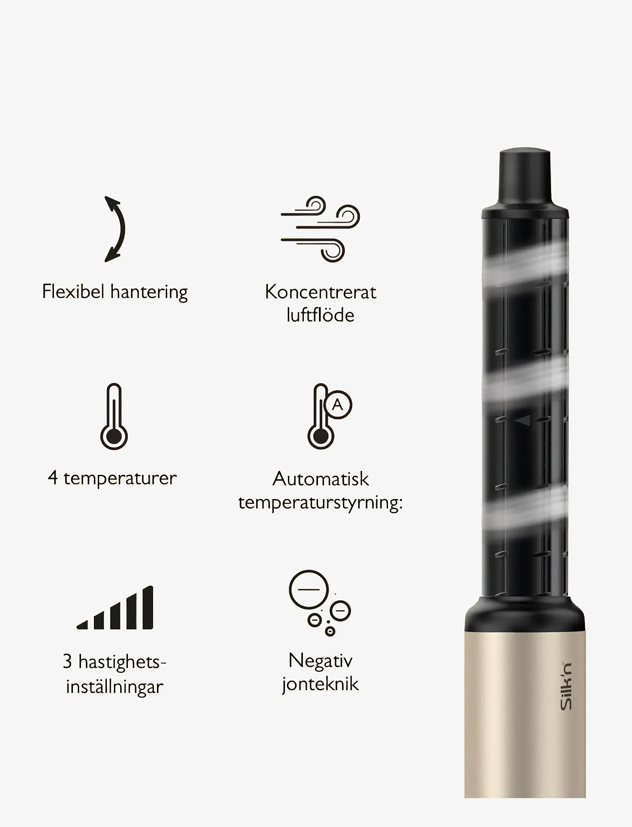 Silk'n - Silk'n Silky Air Flex 5 - sæt - black - 3