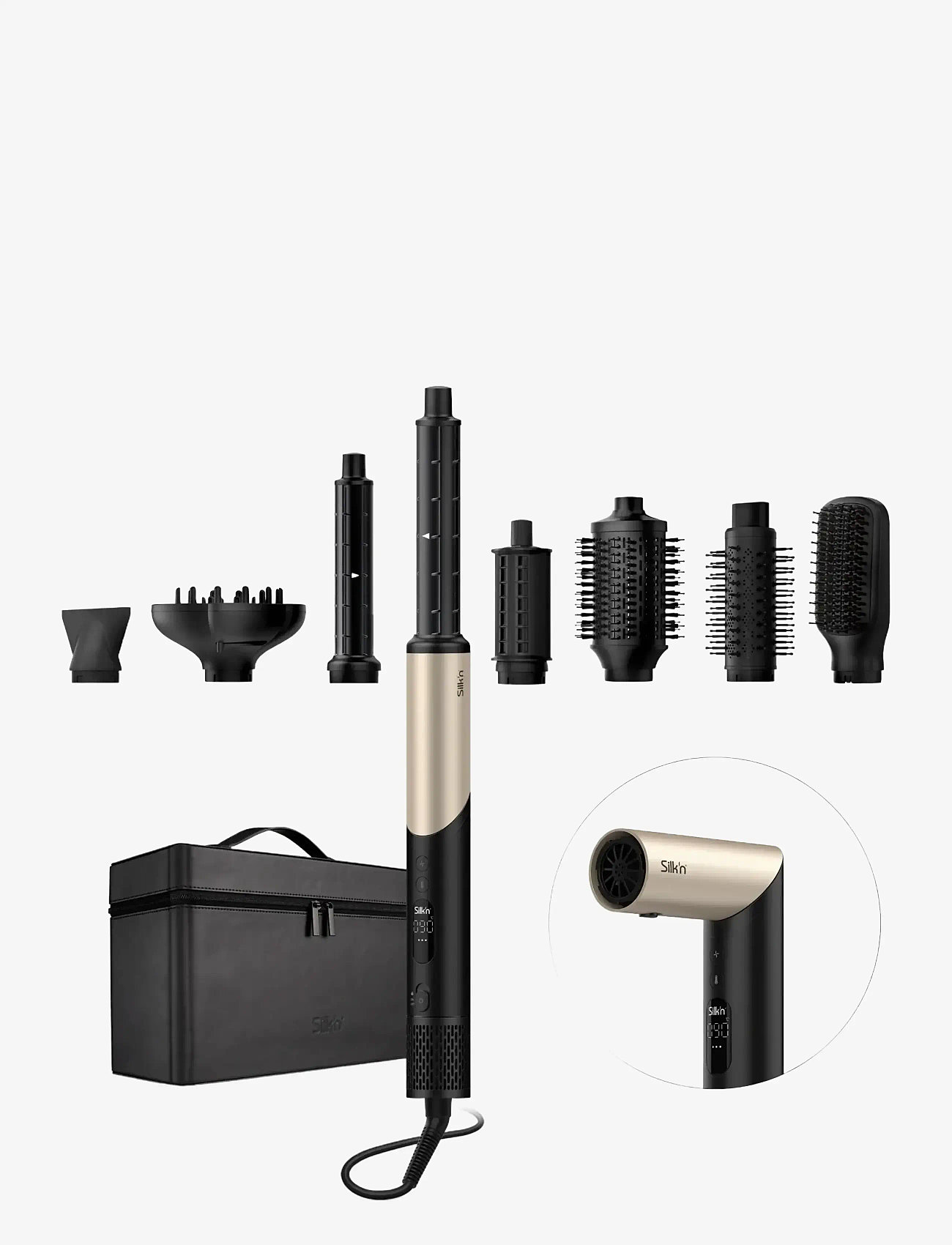 Silk'n - Silk'n Silky Air Flex  8 - sæt - black - 0