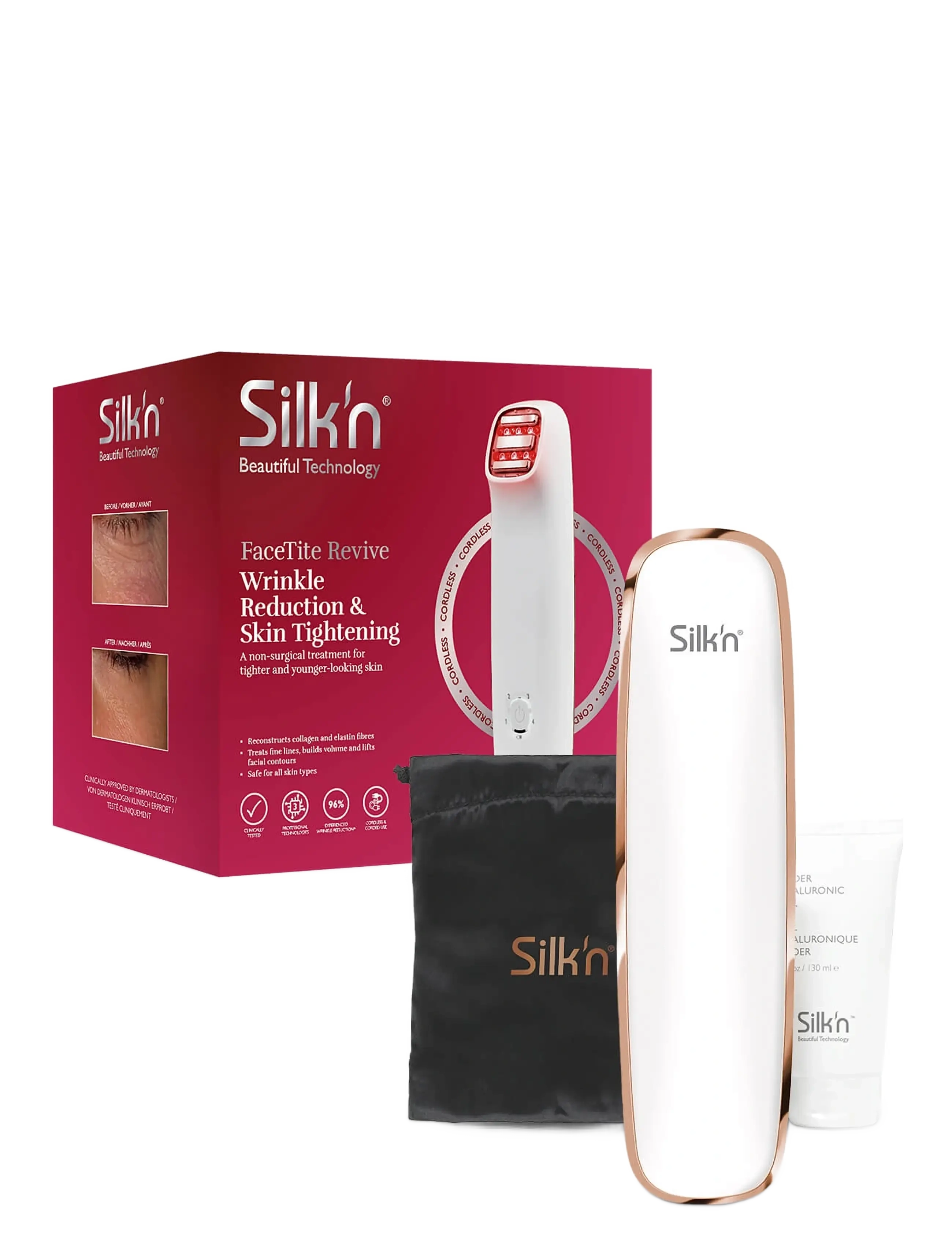 Silk'n Silk'n Facetite Revive Cordless, One Size, White, Hudpleje > Skønhedsteknologi, Dame