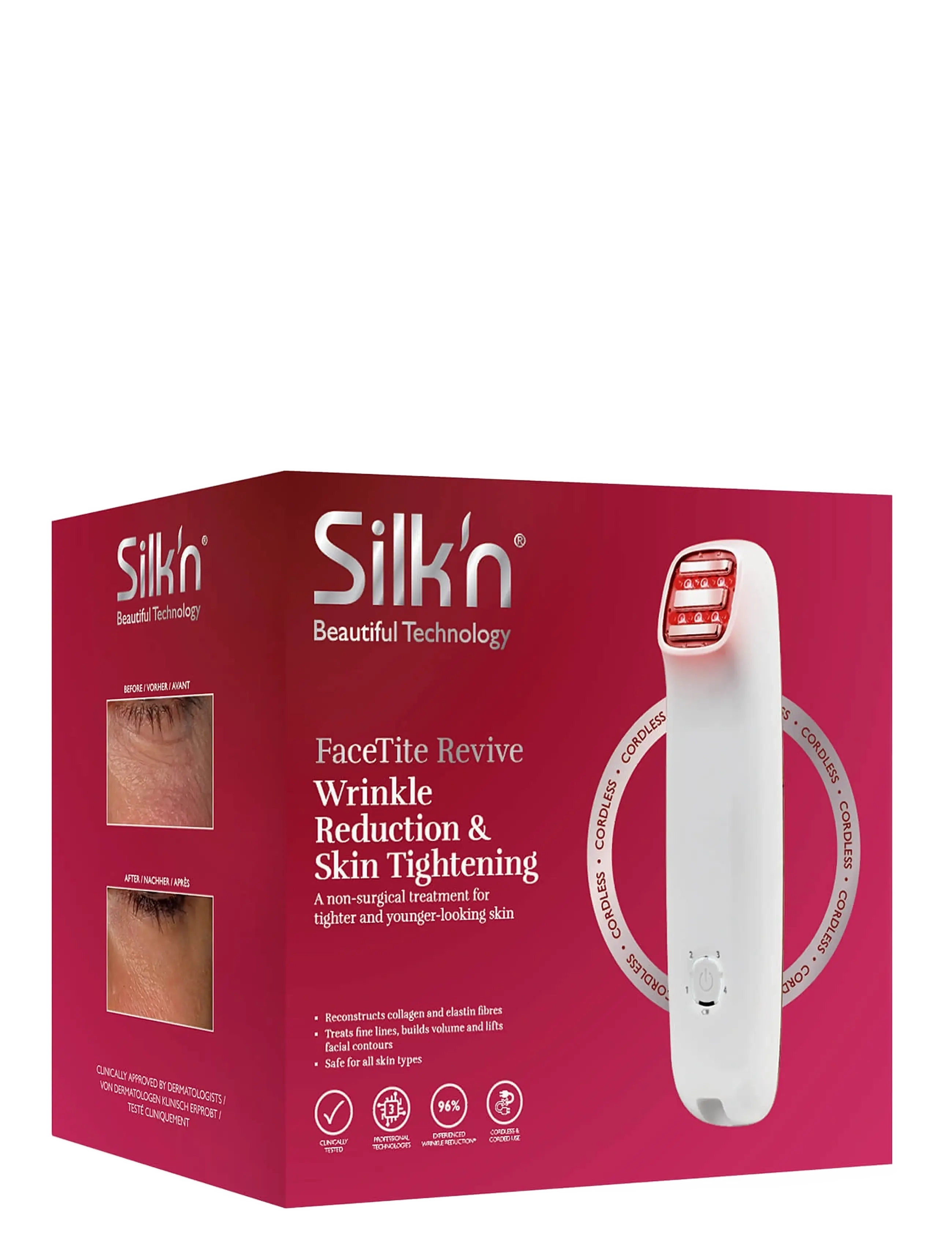Silk'n - Silk'n FaceTite Revive Cordless - beauty tech - white - 4
