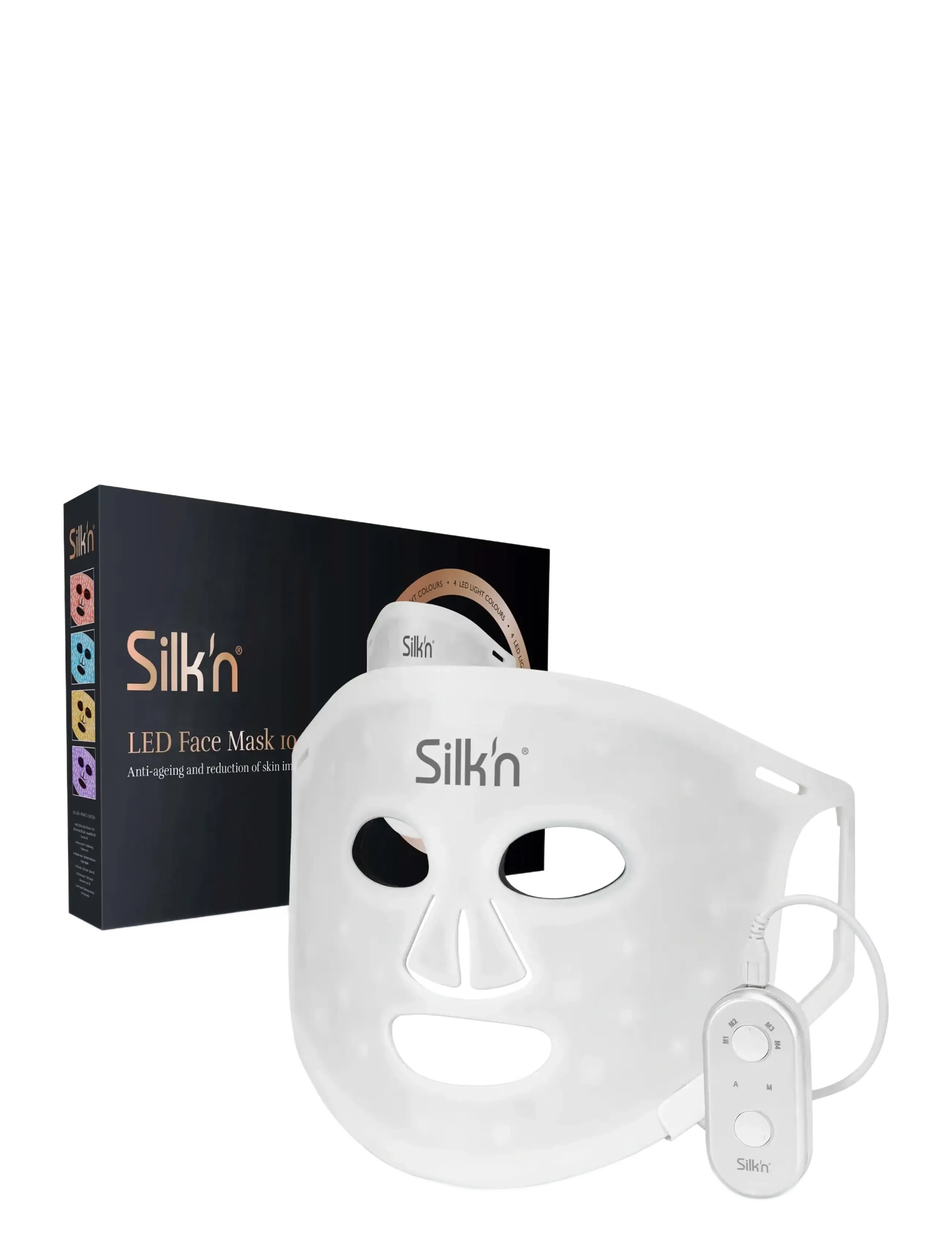 Silk'n Facial Led Mask 100 Leds, Beauty Tech, Hvid, Str: ONE SIZE