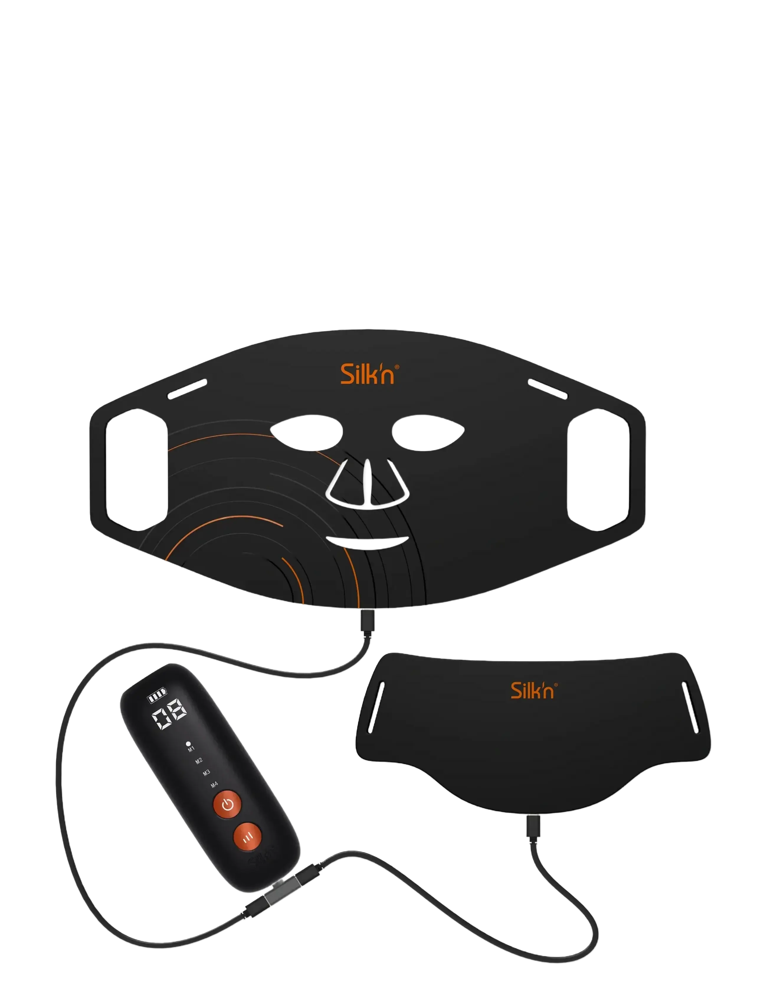 Silk'n - Silk'n Facial Dual LED Mask - beauty tech - black - 2