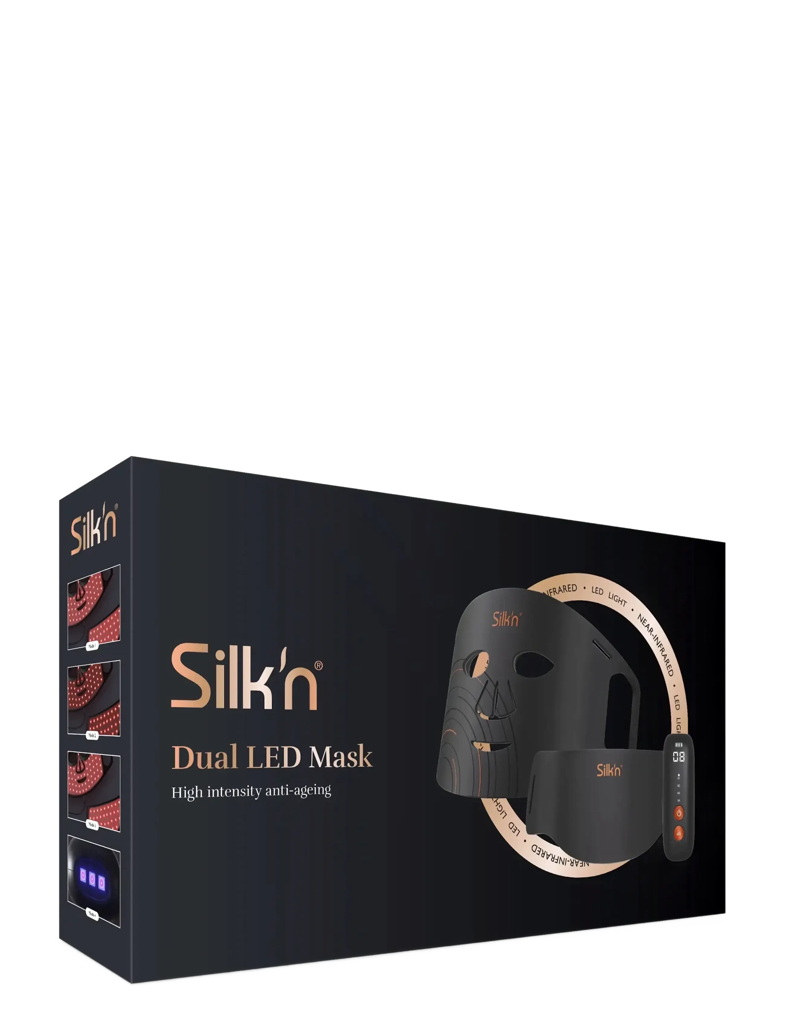Silk'n - Silk'n Facial Dual LED Mask - beauty tech - black - 4