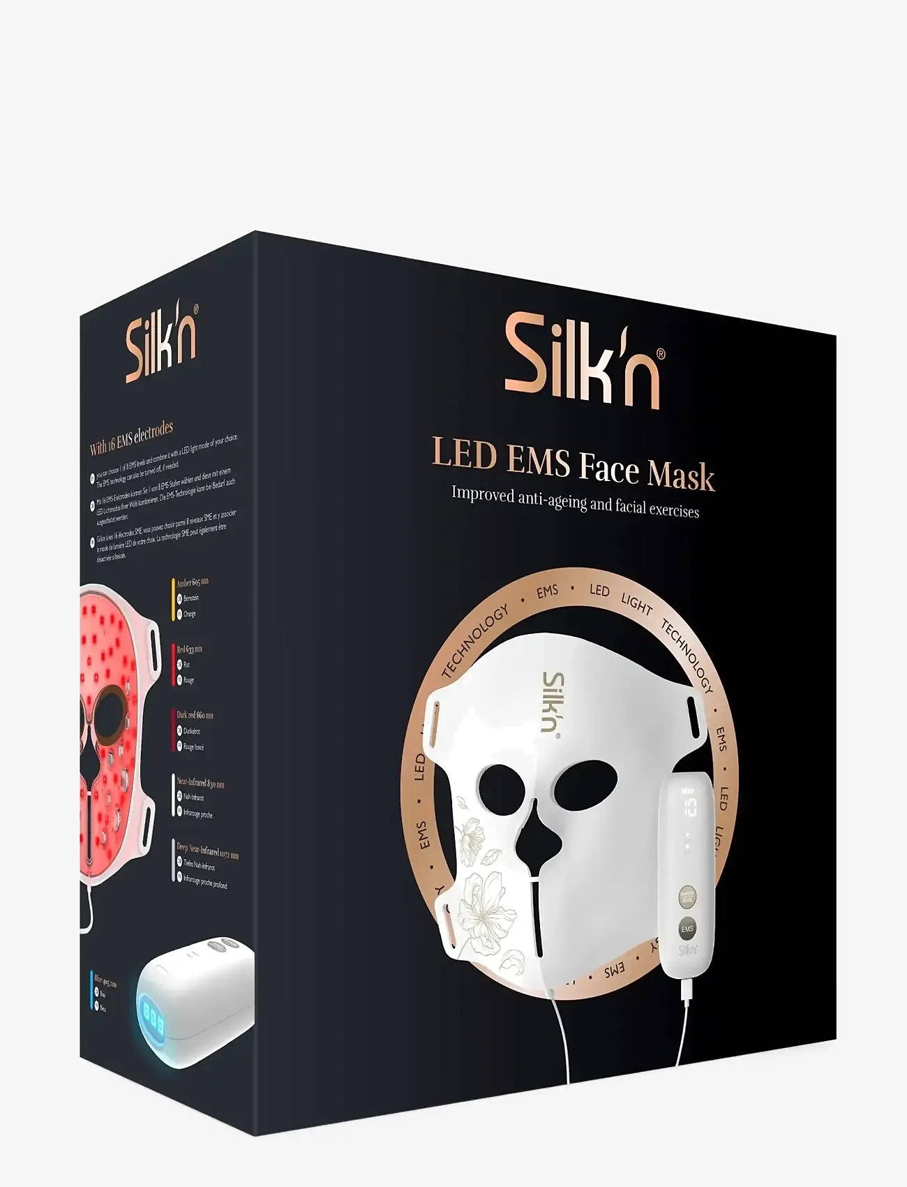 Silk'n - Silk'n Facial LED EMS FaceMask - beauty tech - white - 4