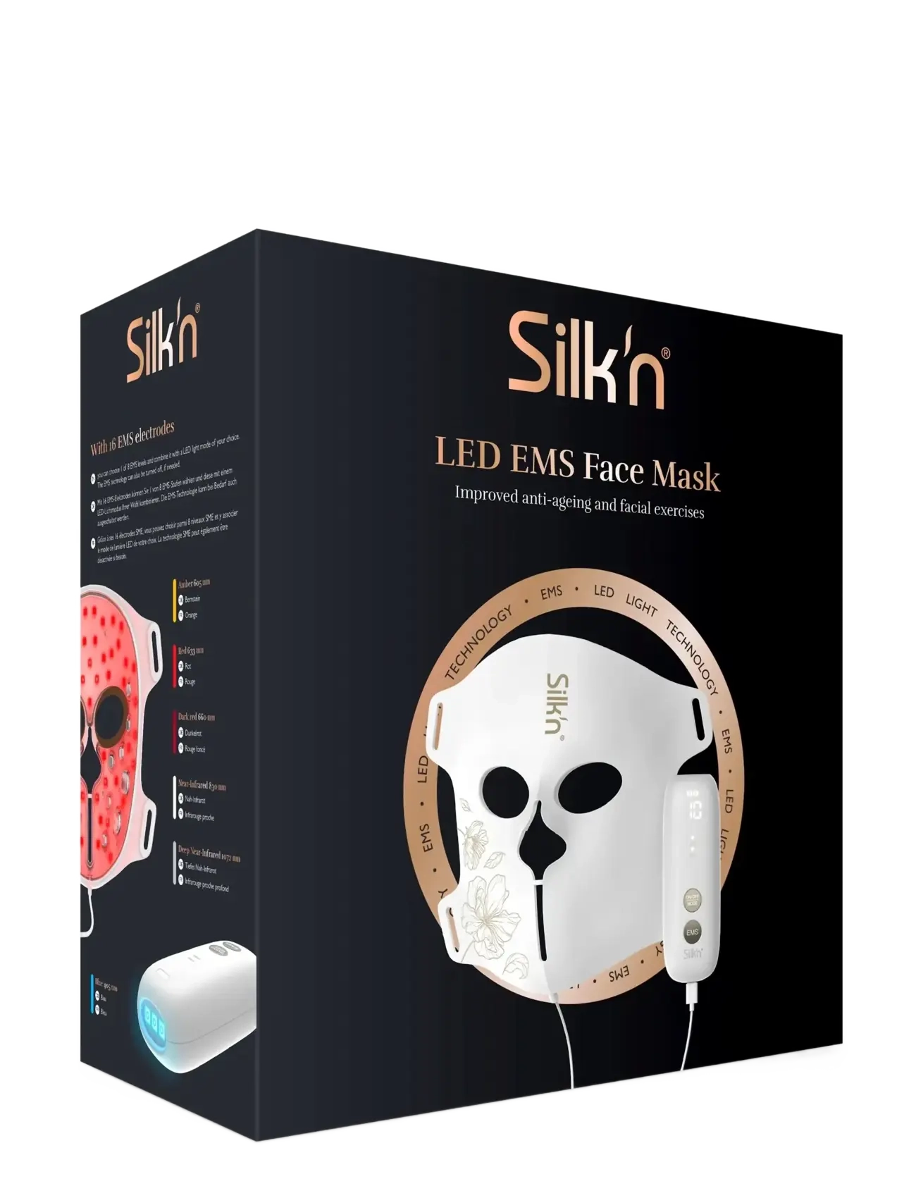 Silk'n - Silk'n Facial LED EMS FaceMask - white - 4
