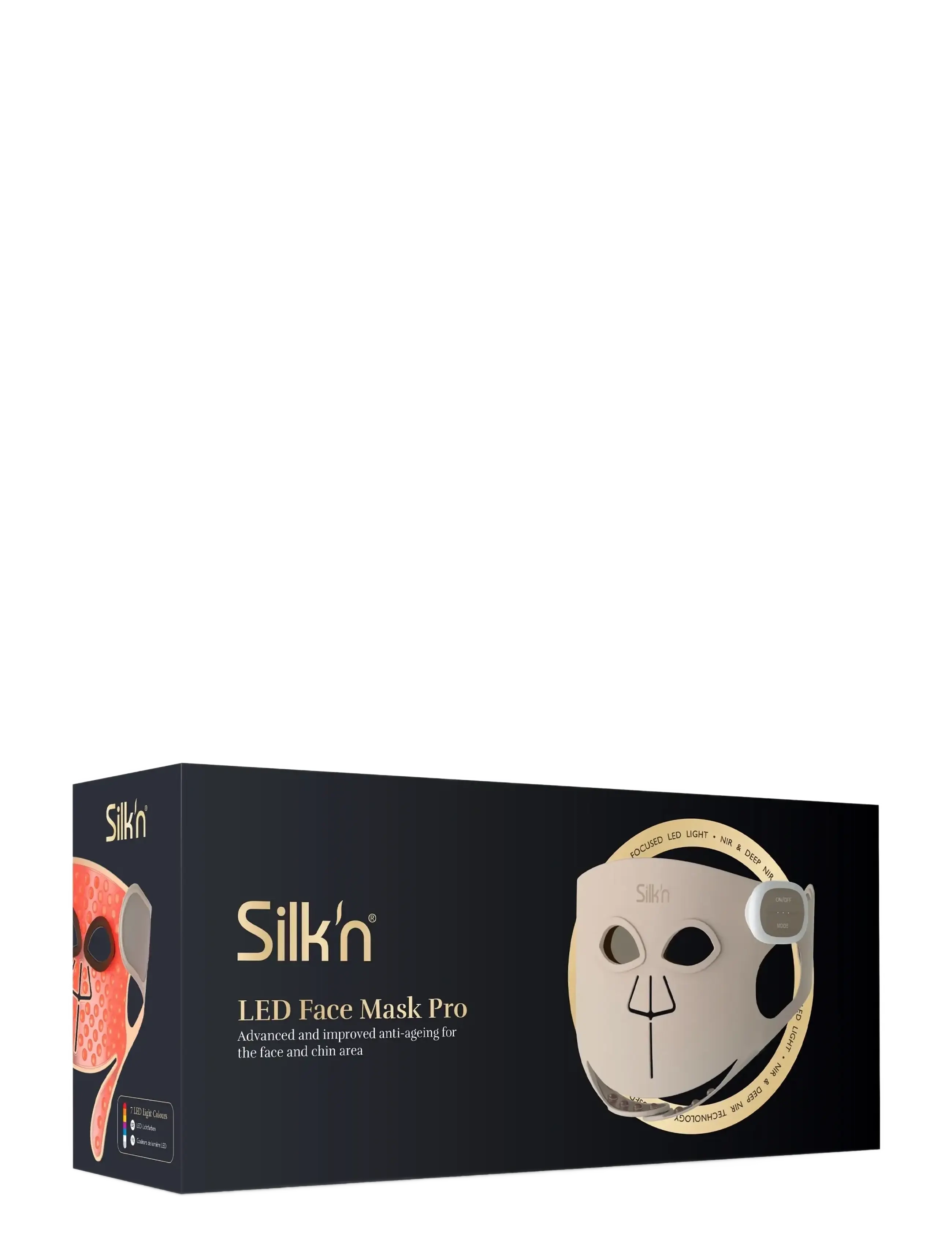 Silk'n - Silk'n Facial LED Face Mask Pro wireless - beauty tech - gold - 1