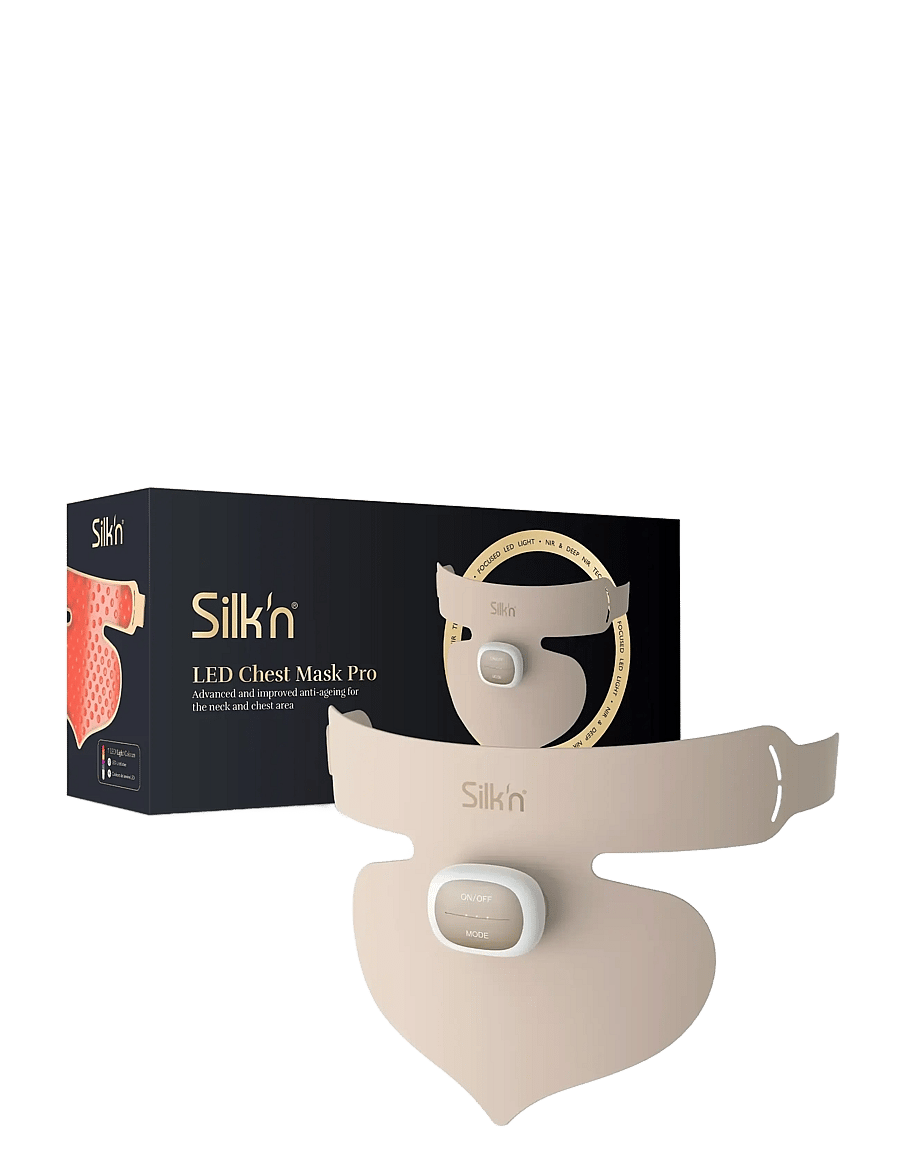 Silk'n - Silk'n LED Chest-Neck Mask Pro wireless - beauty tech - gold - 0