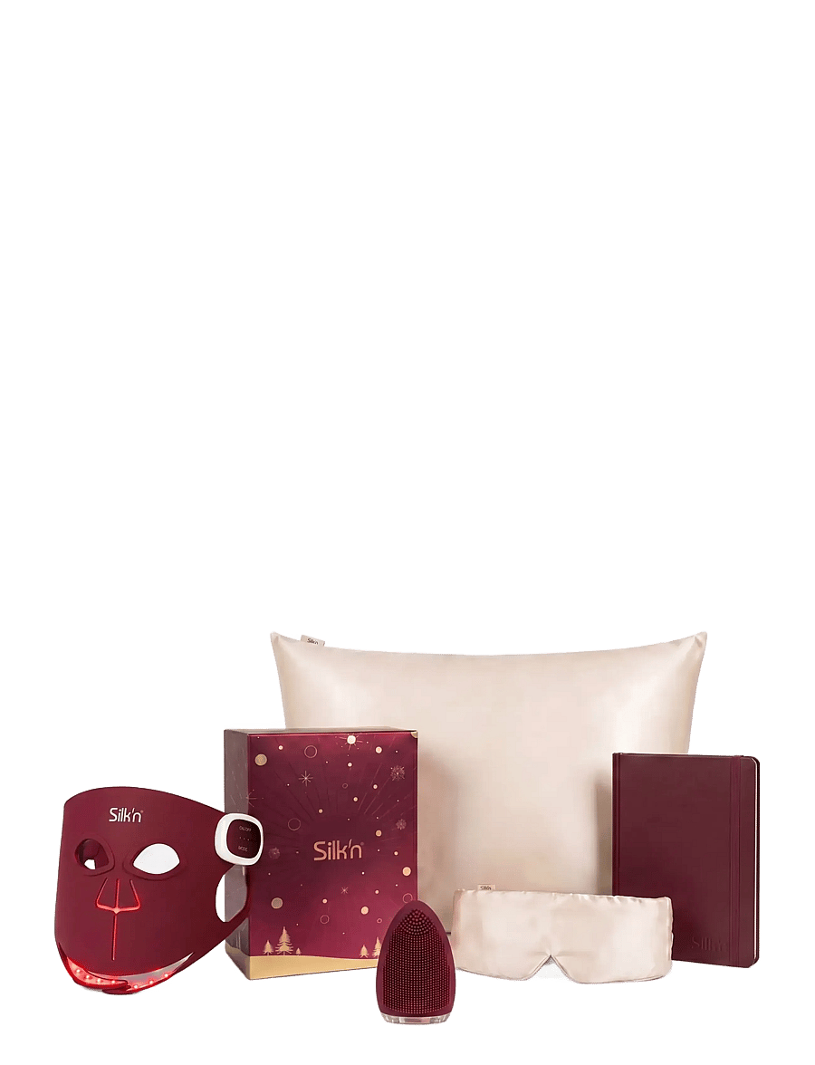 Silk'n - Silk'n XMAS Box Facial LED Face Mask Pro - beauty tech - burgundy - 1