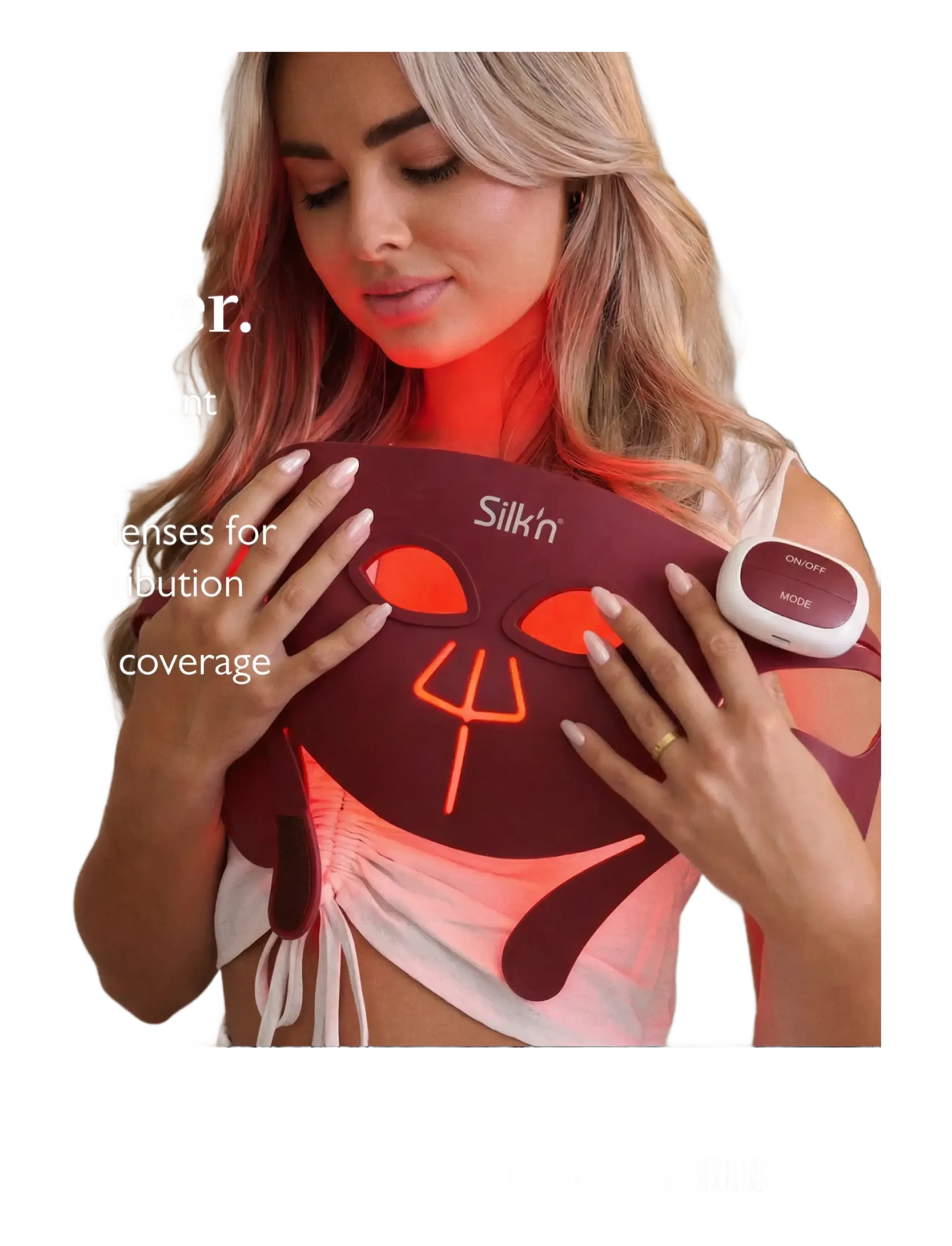 Silkn Xmas Box Facial Led Face Mask Pro ansiktskräm & serum dam – bild 5