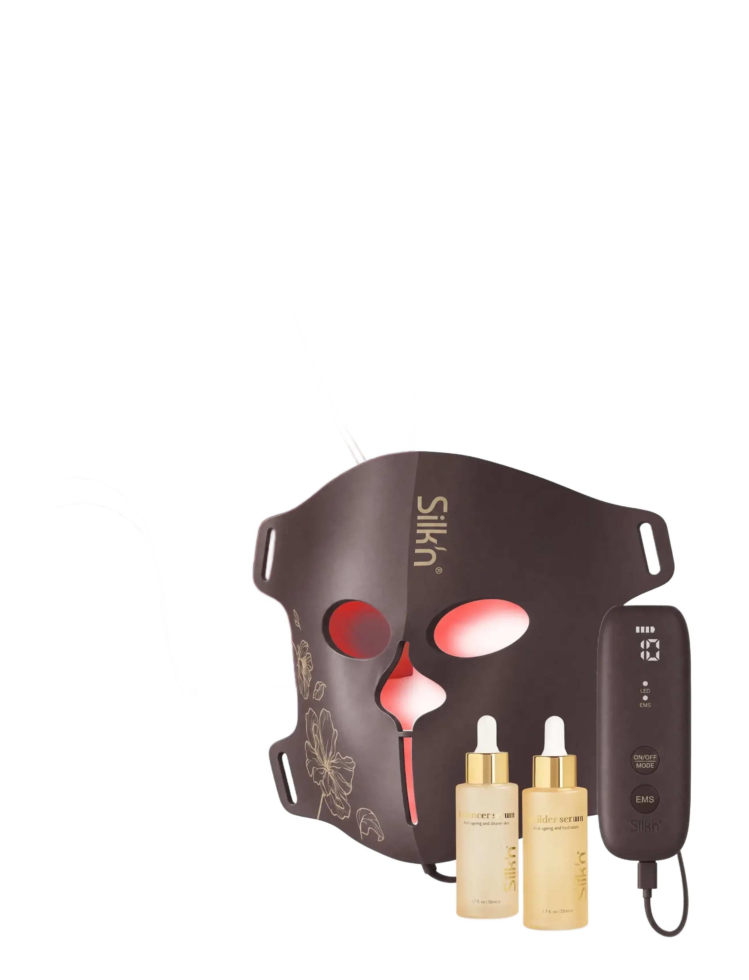 Silk'n - Silk'n XMAS Box LED EMS Face Mask - beauty tech - brown - 0