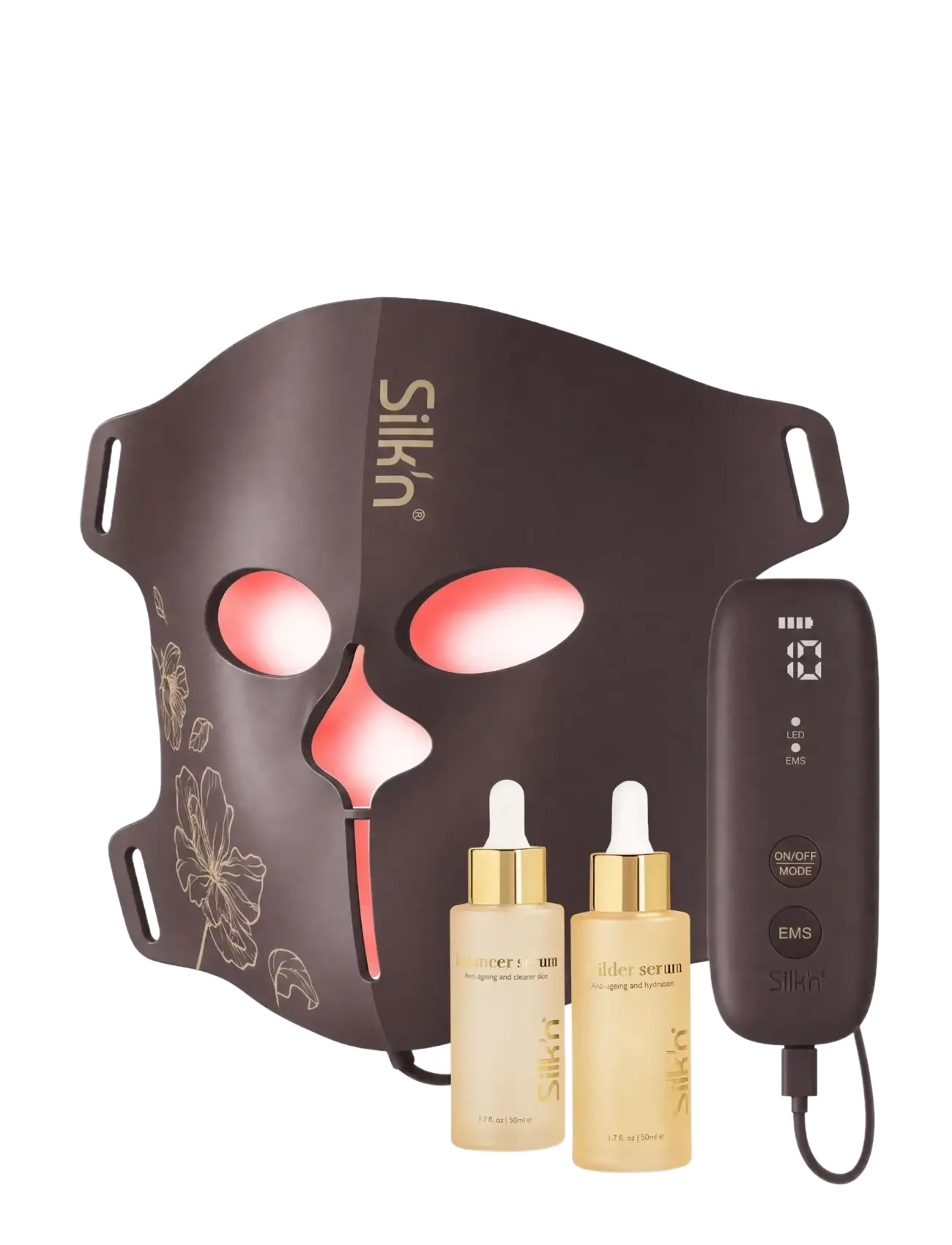 Silk'n - Silk'n XMAS Box LED EMS Face Mask - beauty tech - brown - 1