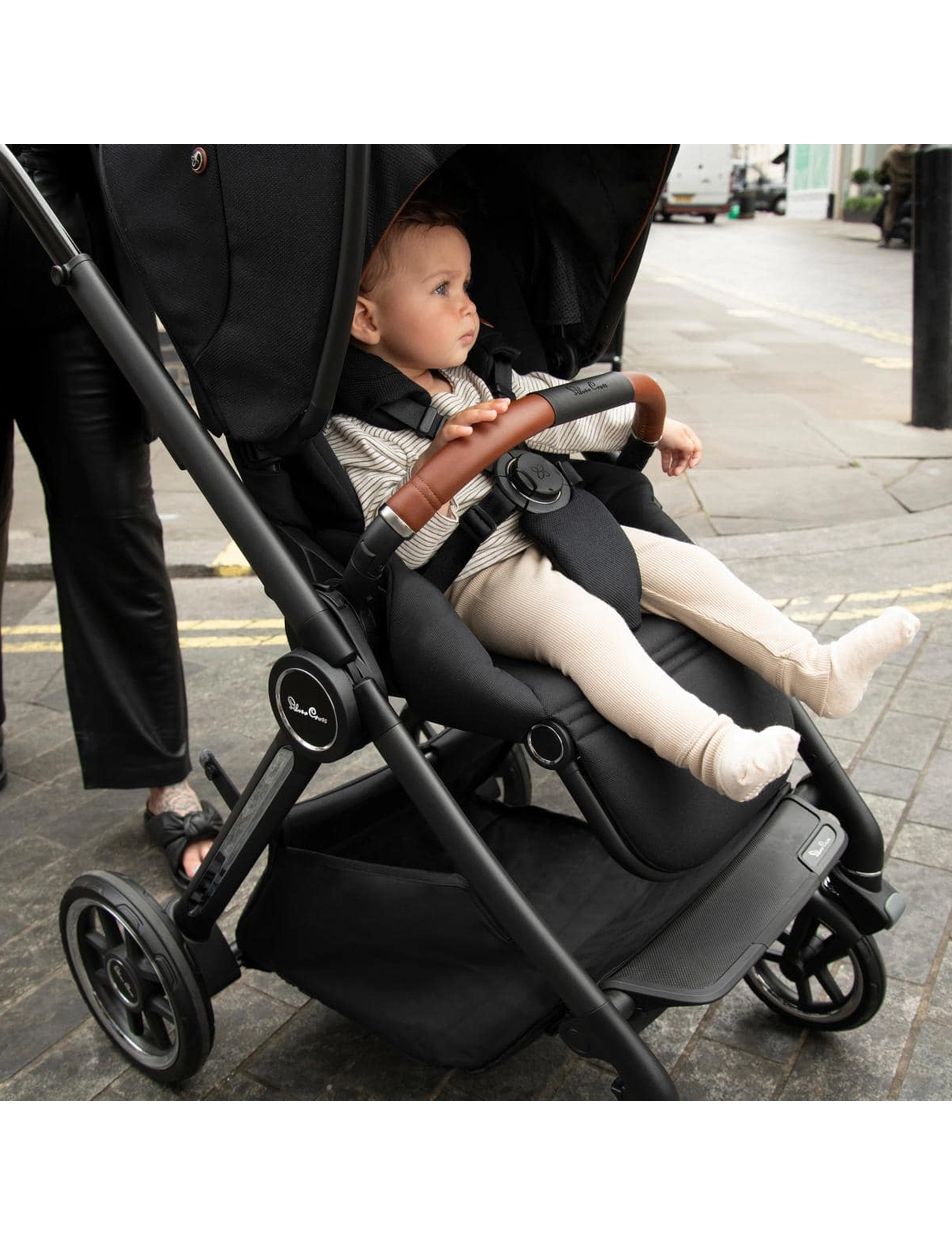 Silver Cross - Silver Cross Reef Stroller - Orbit - barnvagnar - black - 5