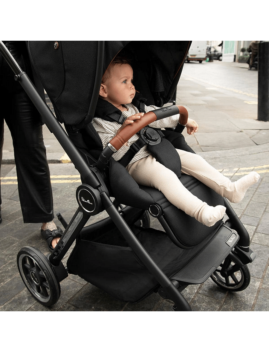 Silver Cross - Reef klapvogn - Earth - kinderwagen - black - 5