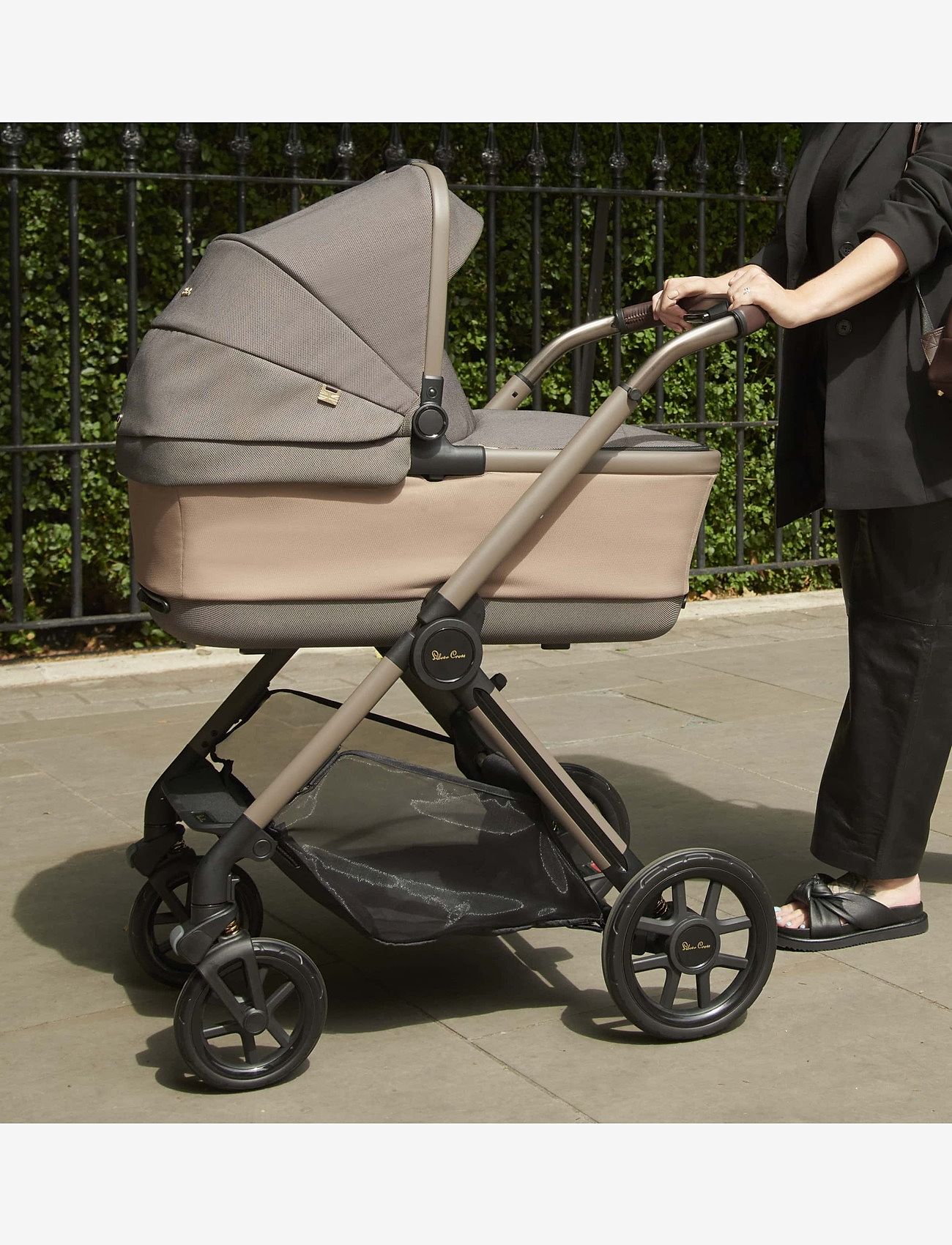 Silver Cross - Reef barnevognsdel - Earth - vankrite tarvikud - brown - 5