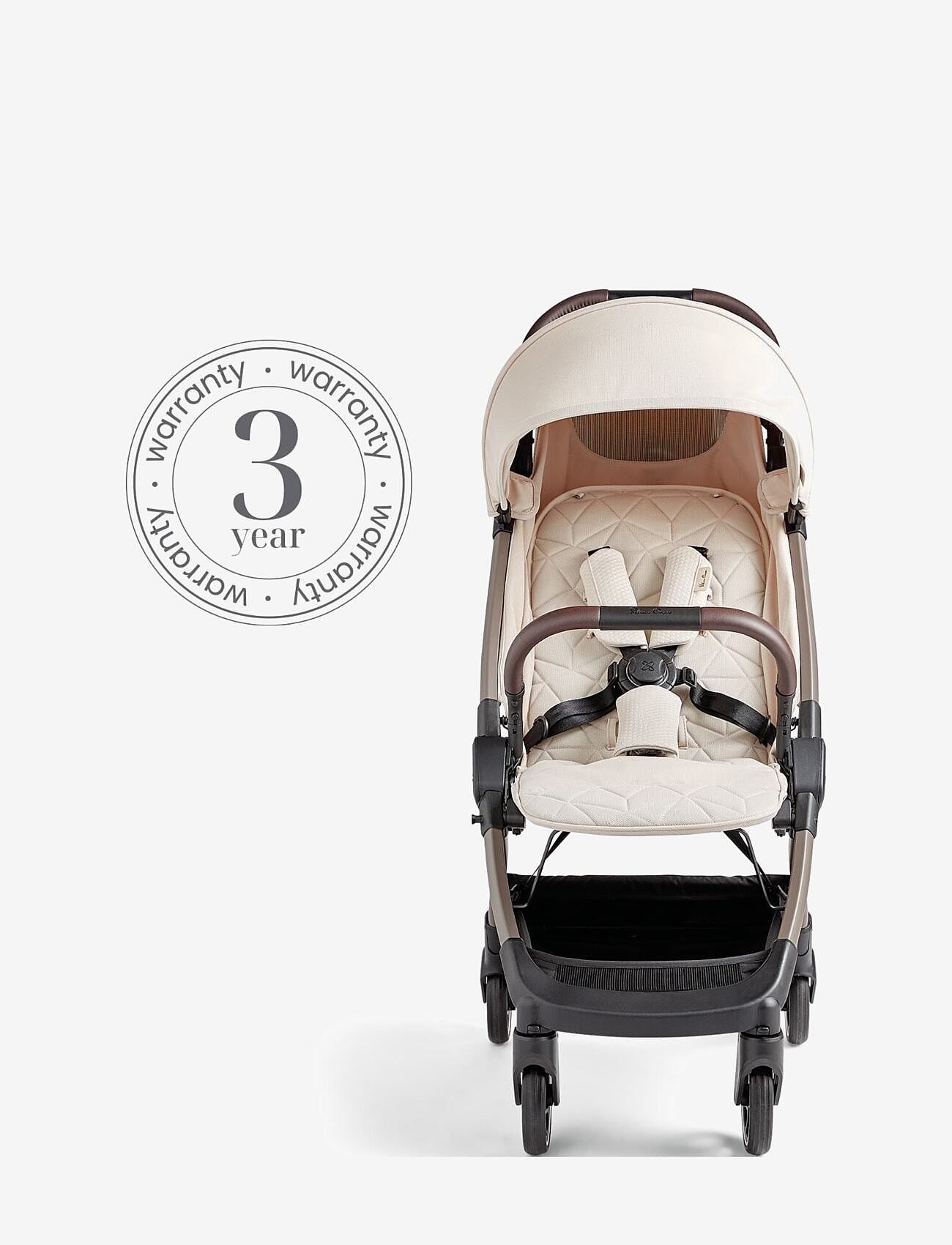 Cross Silver Stroller Clic - CLIC・Almond Almond サンプル落ち
