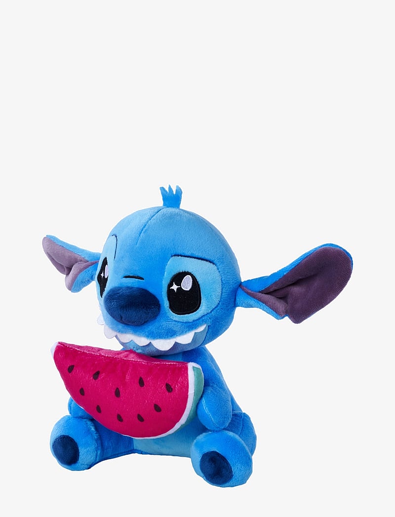 Lilo ja Stitch - Disney Lilo & Stitch, Stitch med Vattenmelon Gosedjur (25cm) - pehmed mänguasjad - blue - 2