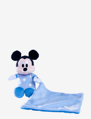 Disney - Sov Godt Mikke Mus Kosedyr med Koseklut (15cm) - BLUE