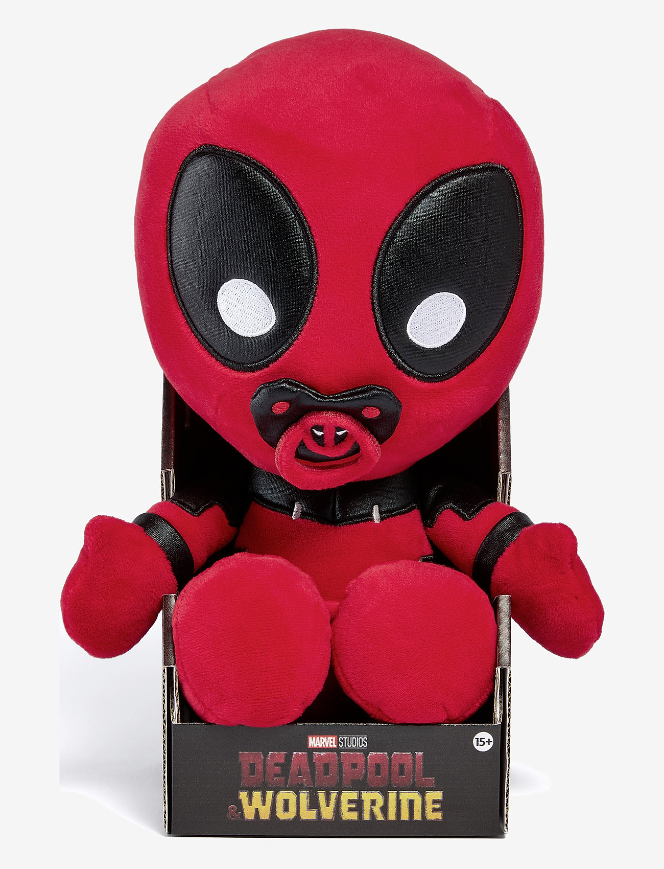 Disney - Disney Marvel Babypool Gosedjur (25 cm) - actionfigurer - red - 1