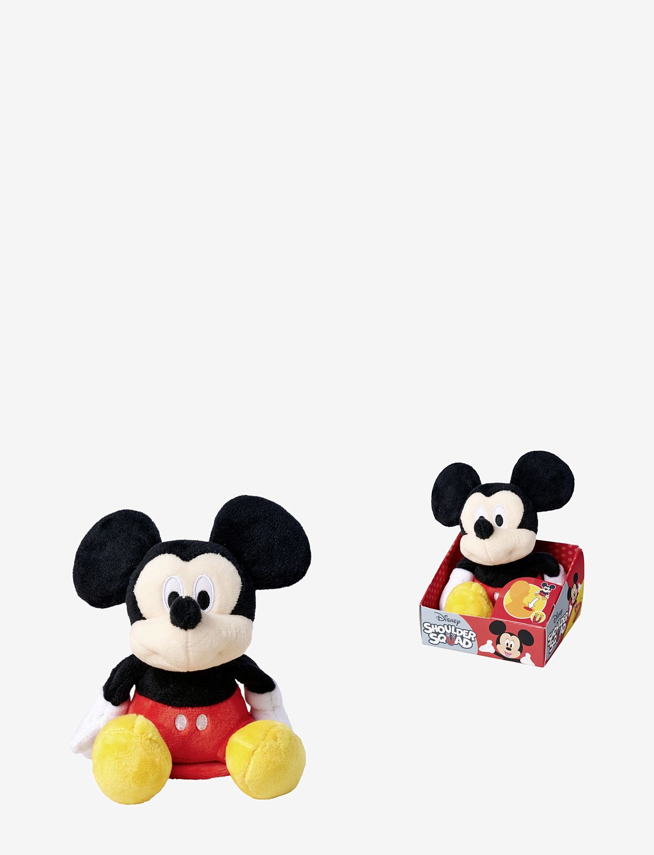 Mickey Mouse - Disney Musse Pigg, Magnetisk Axelkompis (12 cm) - tøjdyr - multi coloured - 2