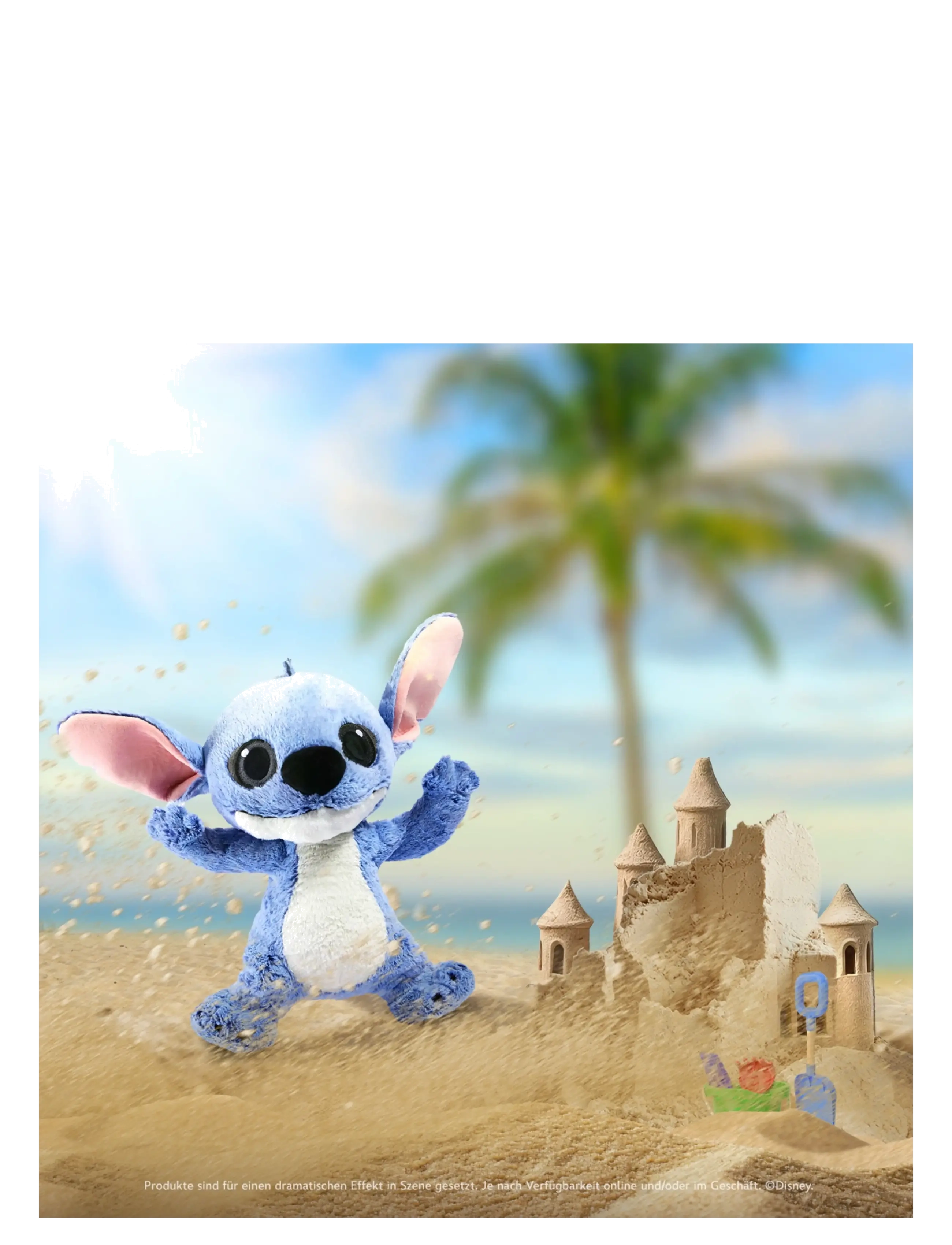 Disney - Disney Stitch Live Action plush, 25cm - julegaver under 300kr - blue - 5