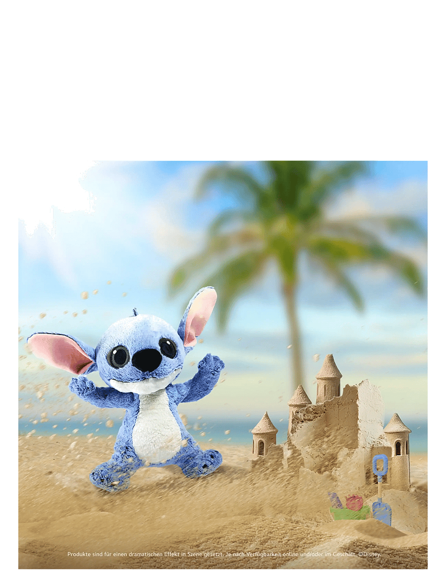 Disney - Disney Stitch Live Action plush, 25cm - geschenke unter chf 50 - blue - 5