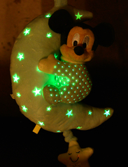Disney - Disney Mickey GID Musical Clock Moon - laveste priser - blue - 4
