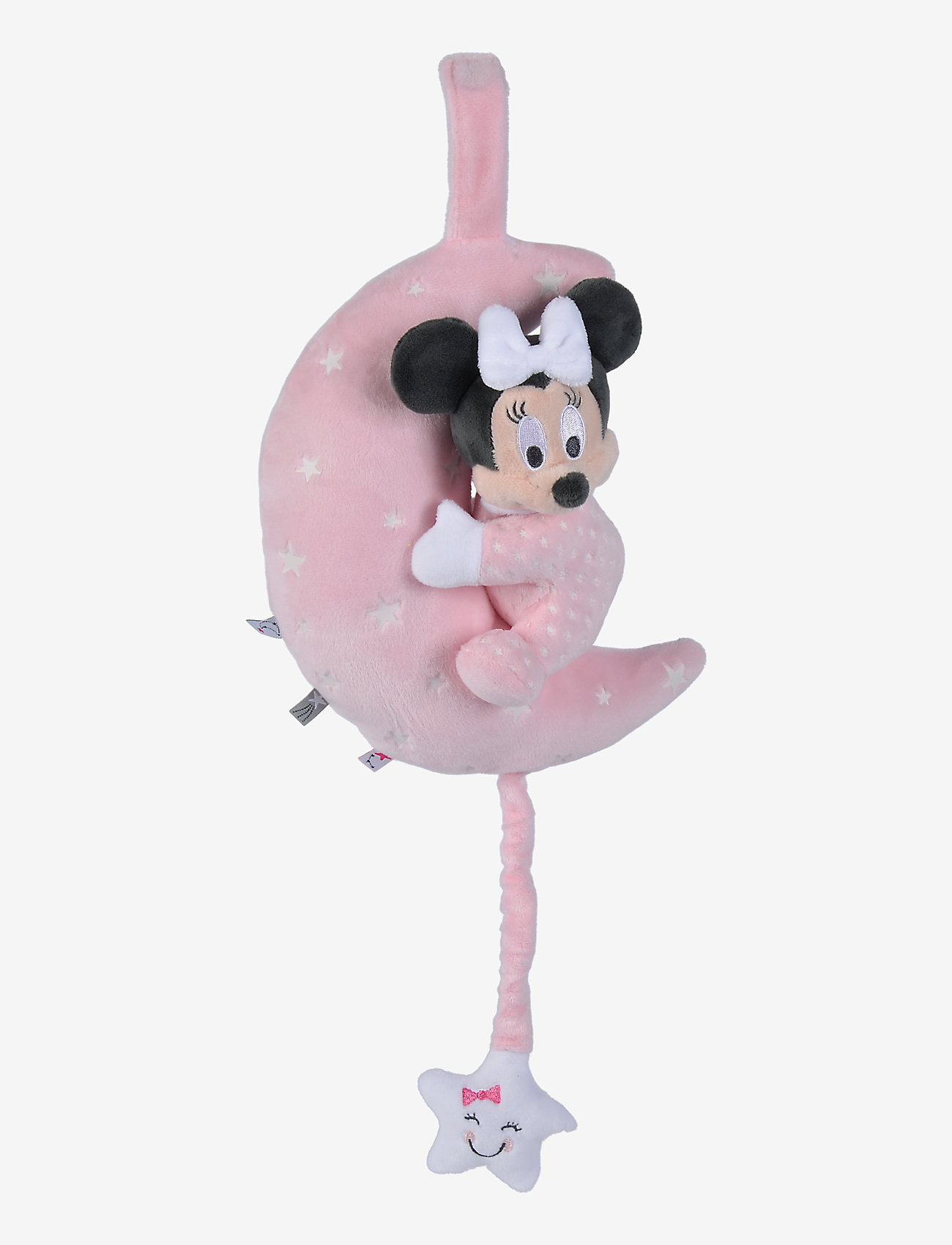 Disney - Disney Minnie GID Musical Clock Moon - laveste priser - pink - 0