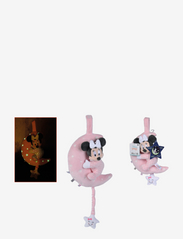 Disney - Disney Minnie GID Musical Clock Moon - laveste priser - pink - 3