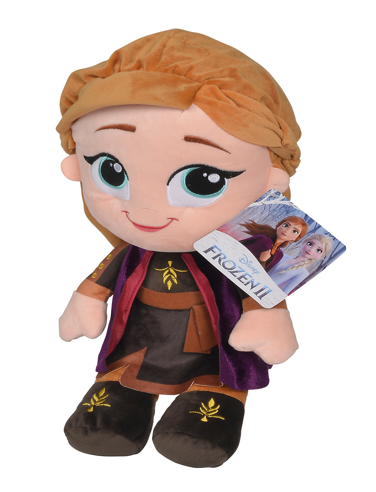 Disney - Disney Frozen, Anna Chunky Gosedjur (43cm) - mjuka leksaker - brown - 0