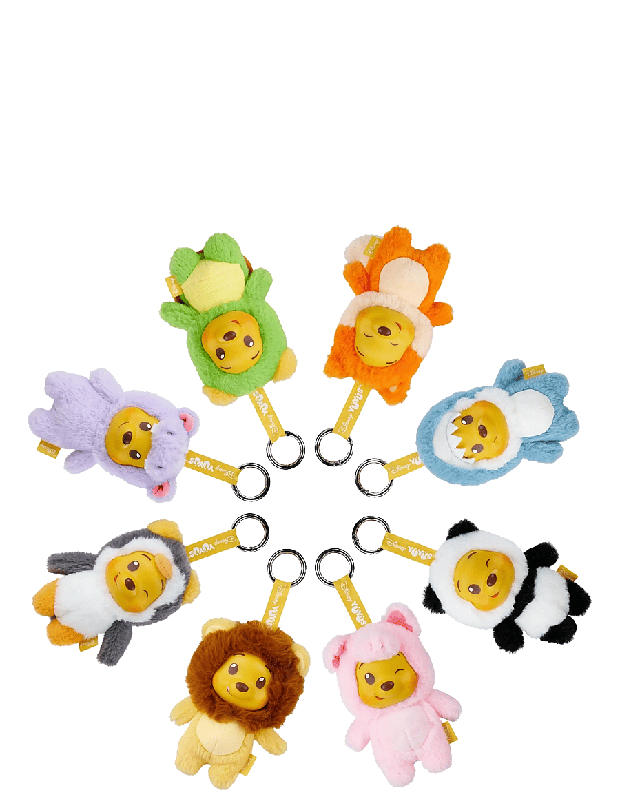 Disney - Disney YuYus Winnie the Pooh Wave II, 12cm - schlüsselanhänger - multi coloured - 2