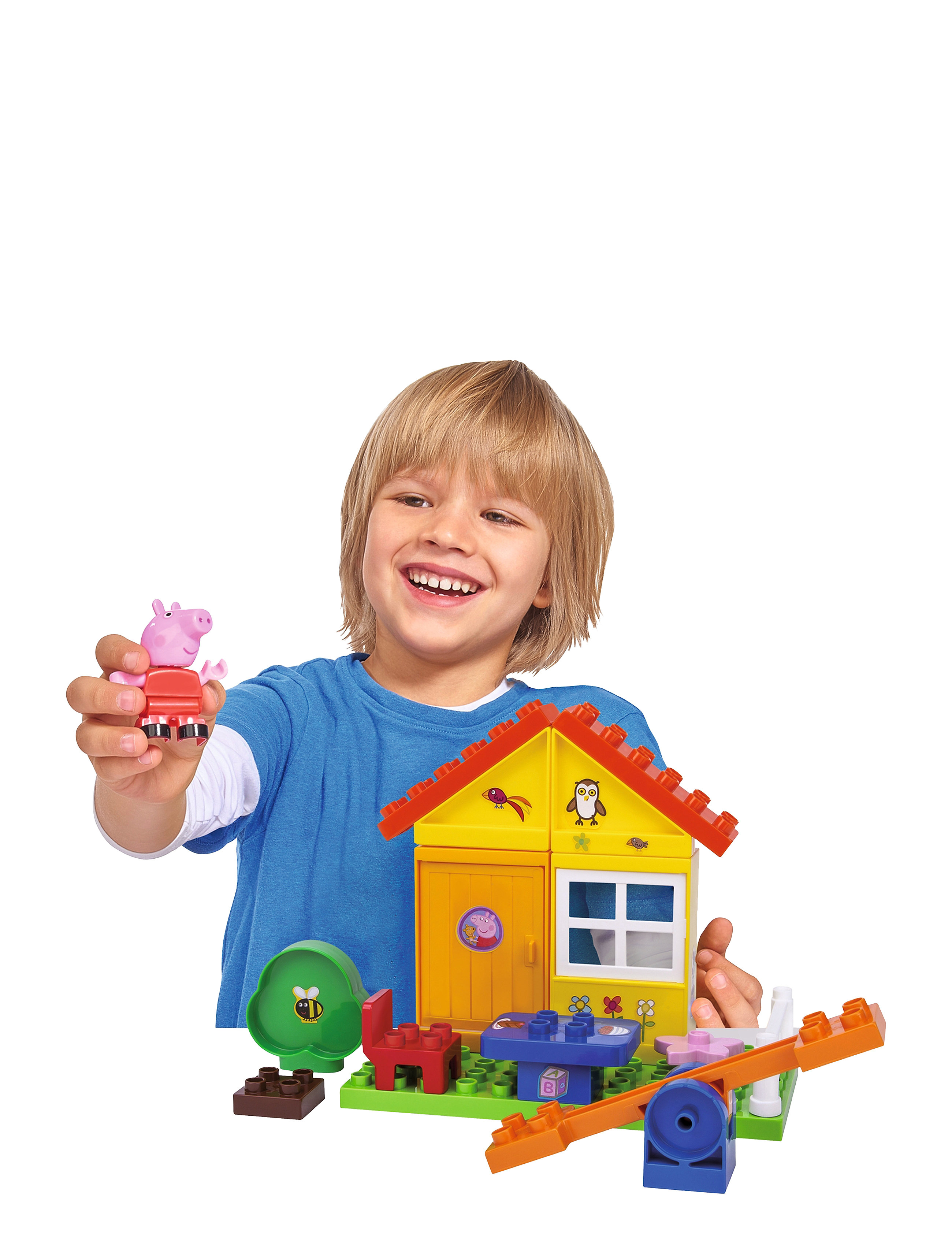 Peppa Pig - PlayBIG BLOXX PEPPA GARDEN HOUSE - pink - 4