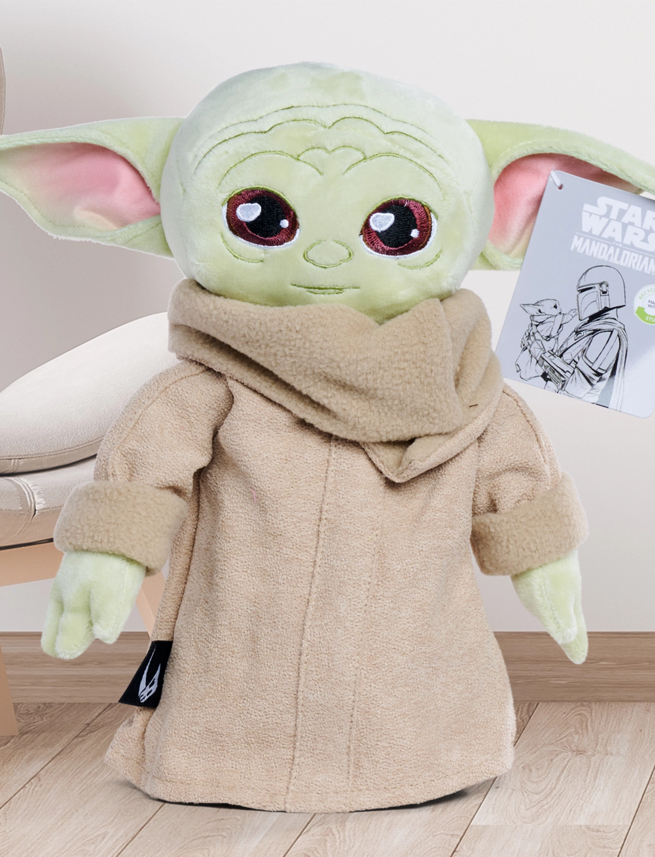 Mandalorian Grogu Plysjdukke 25 cm Disney
