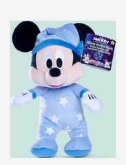 Simba Toys - Disney Sleep Well Mickey GID Plush - alhaisimmat hinnat - blue - 6