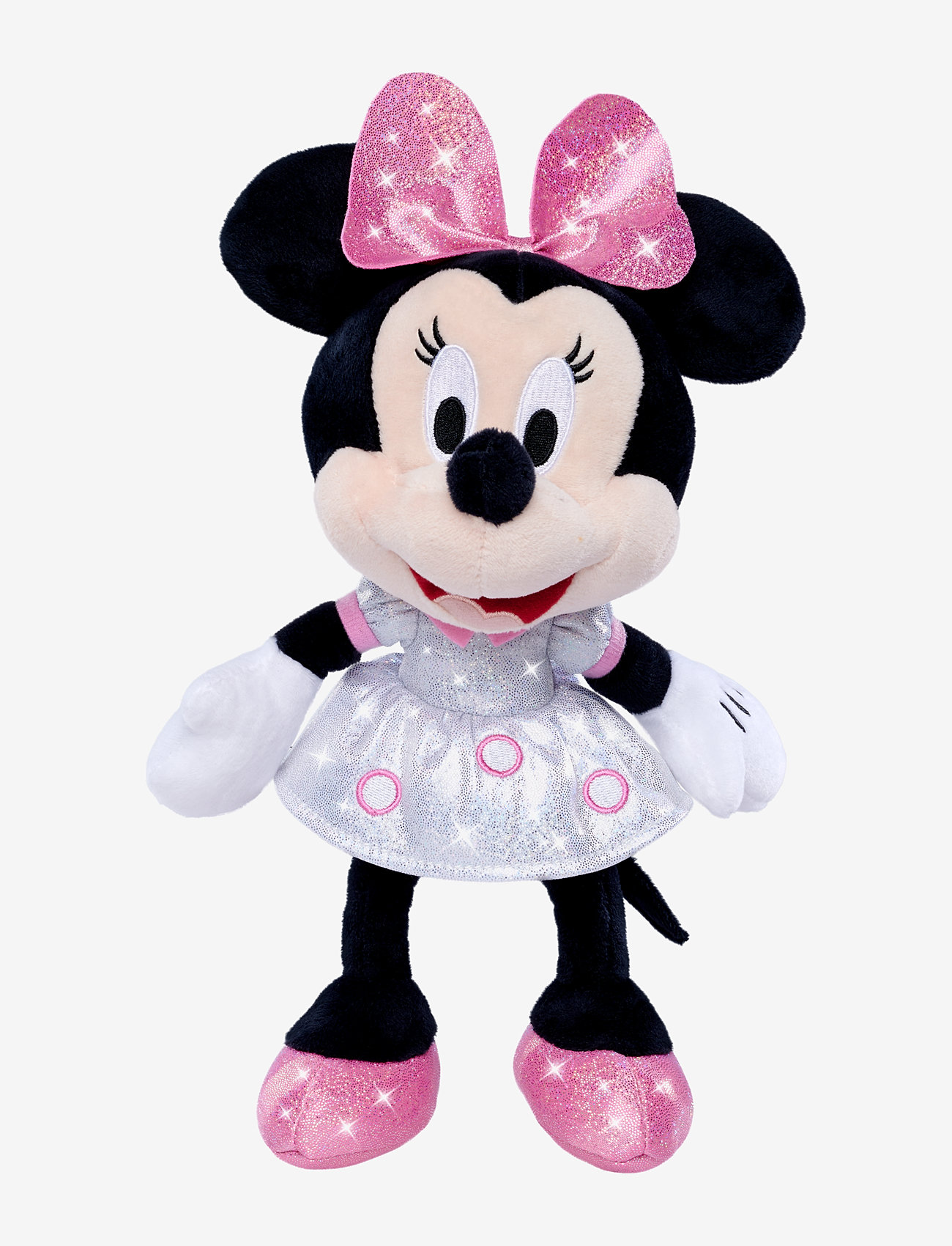 Simba Toys - Minnie  Mouse Sparkly , Disney 100 Years (25cm) - laveste priser - multicoloured - 0